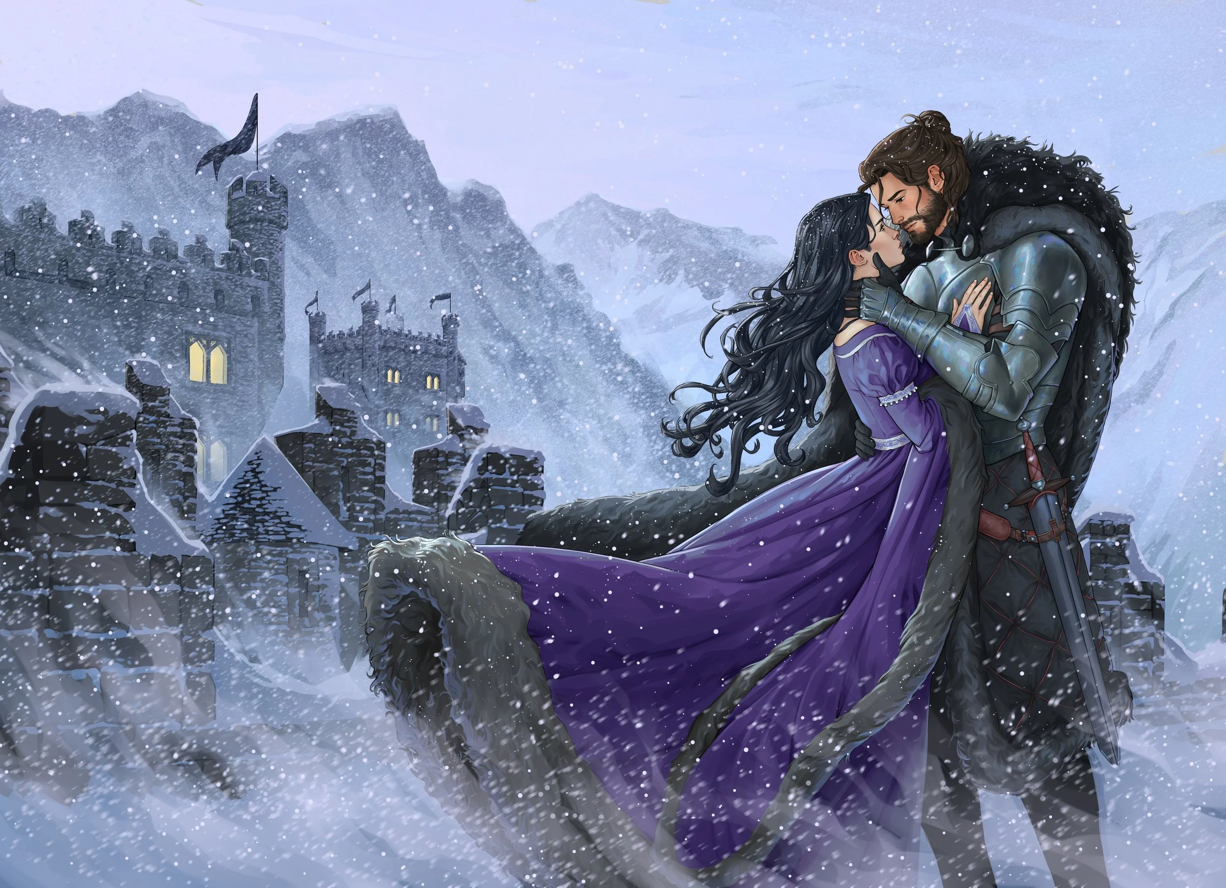 Cover Art | "Knight's Fire" Juliette Caruso