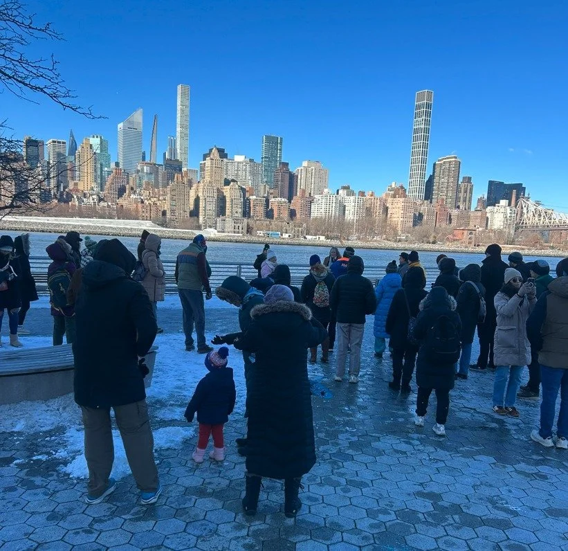 Thank you to everyone who came out to our first day hike to learn about local history and ecology in our waterfront parks!

Thank you to New York State Parks for collaborating with us again on this event!