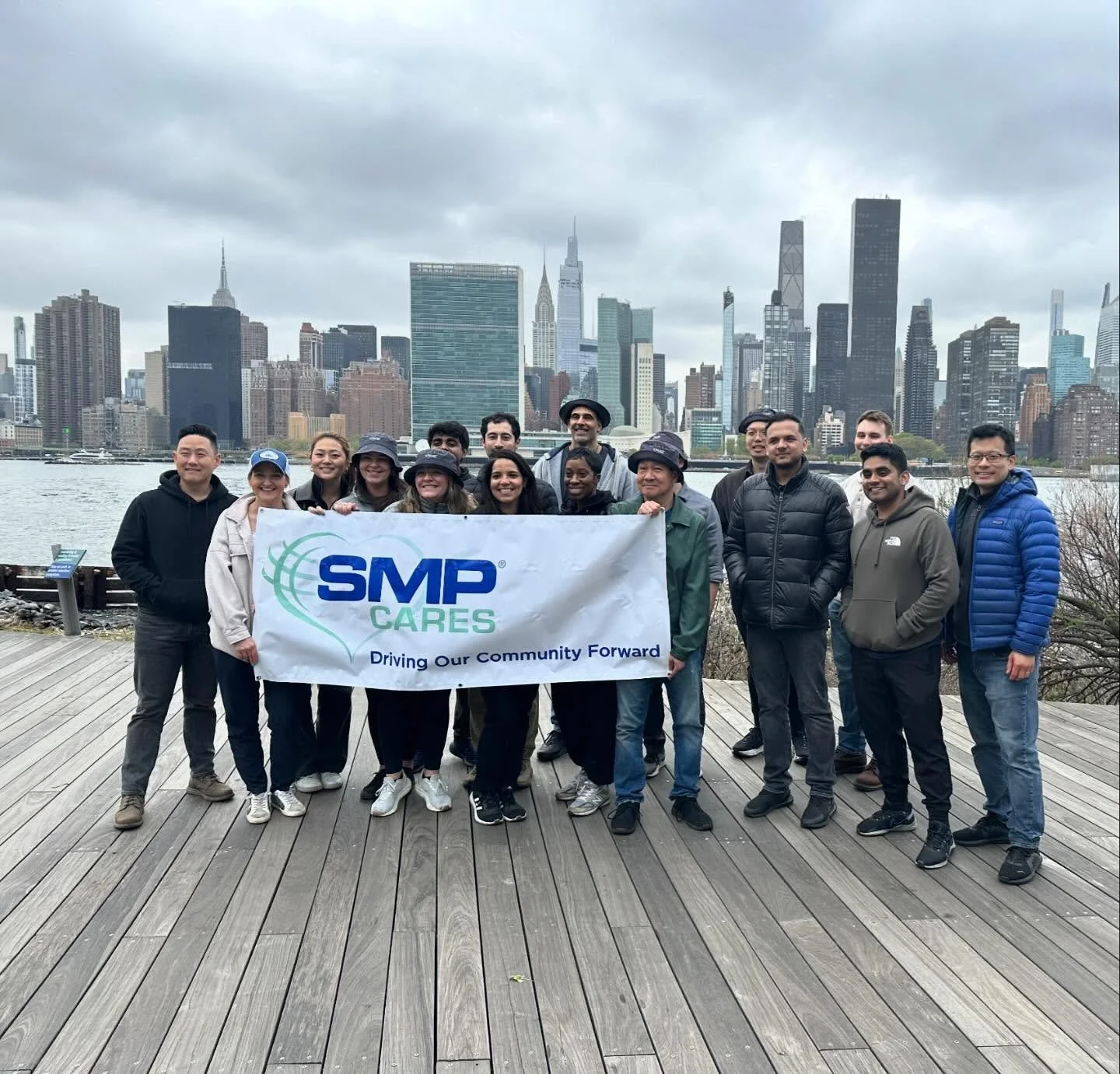 Thank you so much to Standard Motor Products (SMP) for coming out last week to help us with weeding! They brought 17 people and collected 22 large bags of weeds. They have consistently come out over the years and we are really thankful for their help