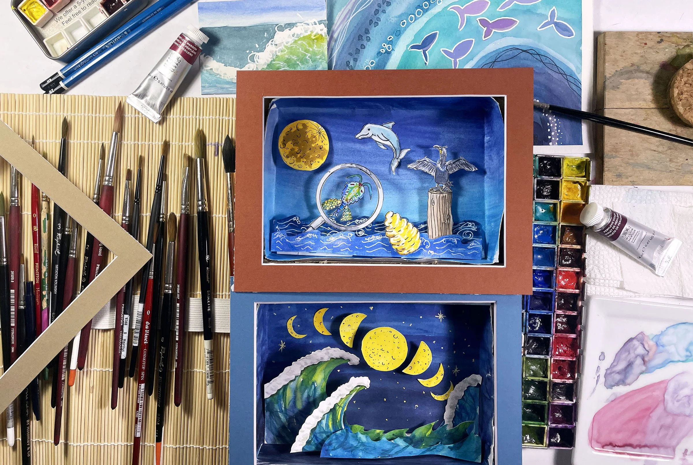 Moon & Tide Art Class