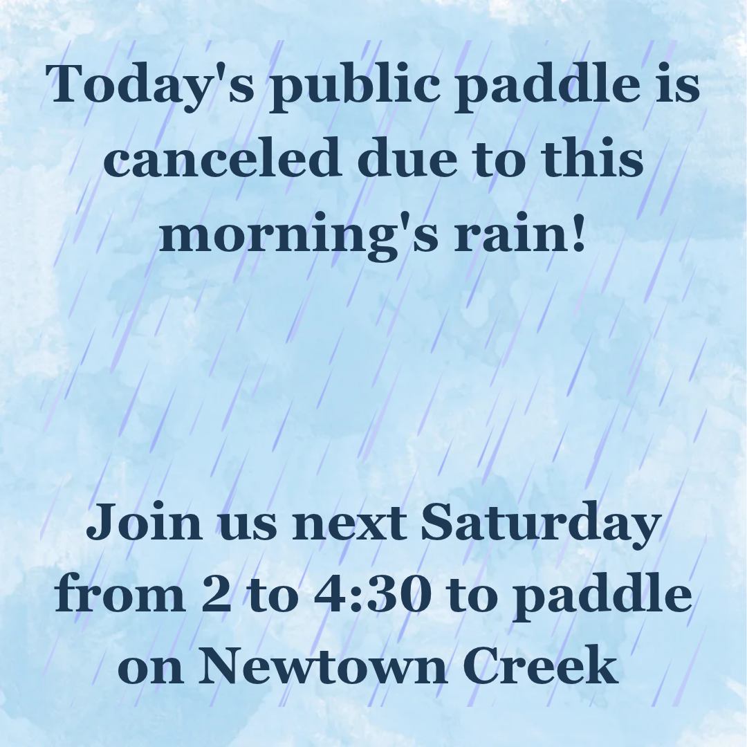 Canceled due to CSOs: Public Paddle