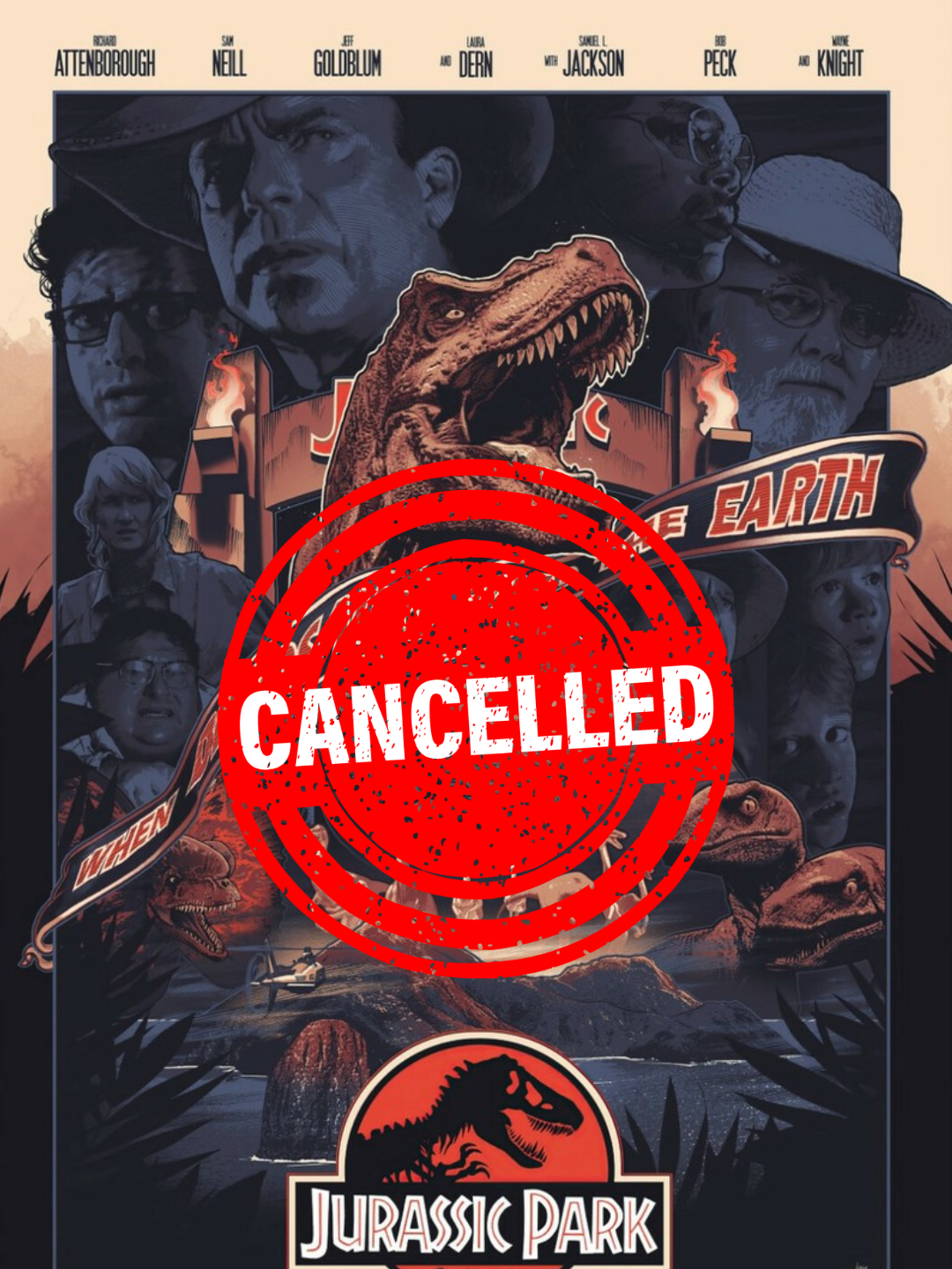 CANCELLED: Outdoor Movie: Jurassic Park (1993)