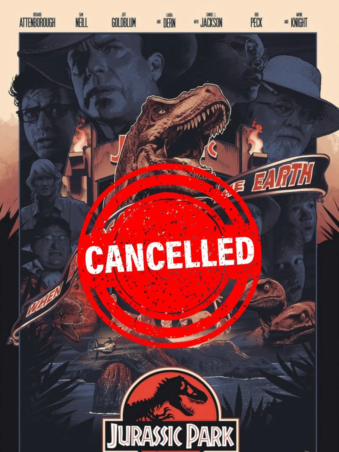 Unfortunately due to very high winds forecasted for Saturday night, we will have to cancel the viewing of Jurassic Park. We are sad to do this, but we will screen this movie next year! 

Our next movie on the waterfront will be on Halloween and we wi