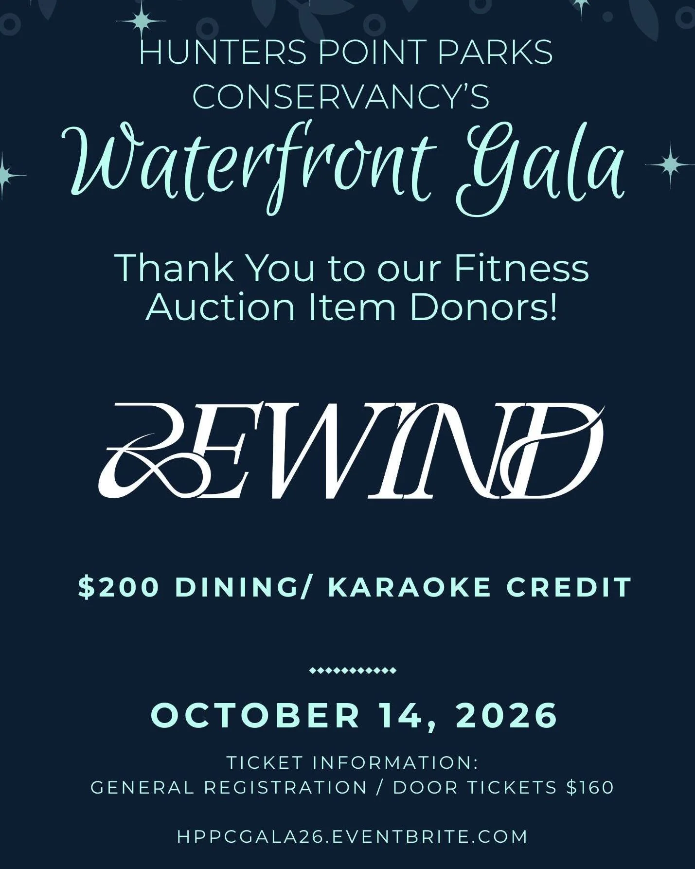 With the auction less than a week away, we're highlighting some of the most exciting offerings! Treat yourself to a night out with a $200 dining/ karaoke credit at @rewind_nyc ! You can preview the auction items at our link in bio and get ready for o