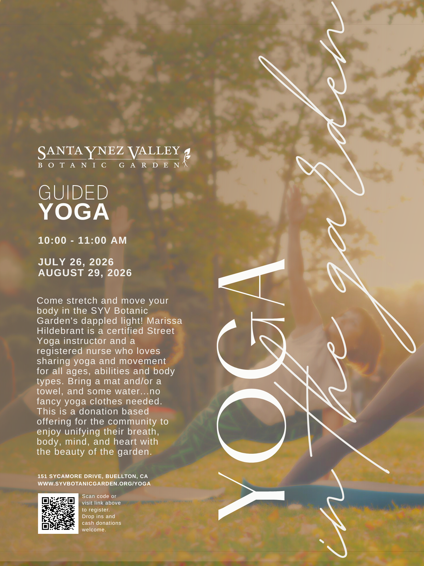 Yoga in the Garden 