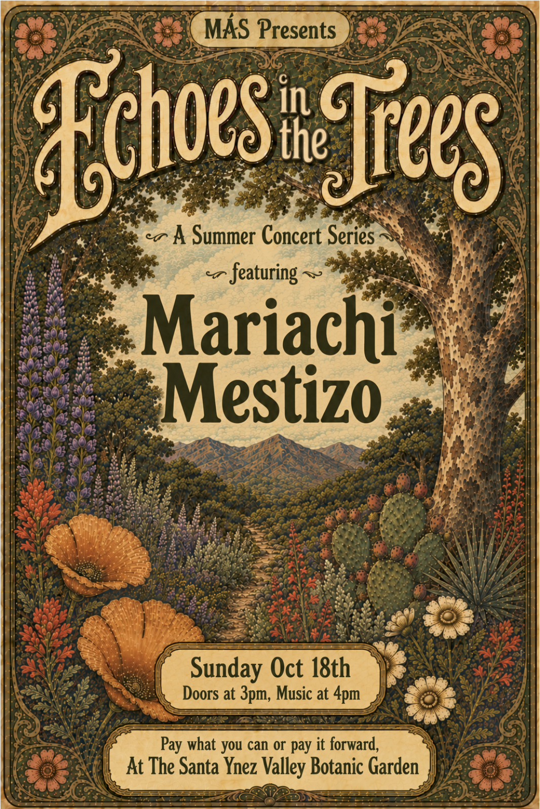 Echoes in the Trees - Summer Music in the Garden Series