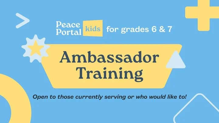 Peace Portal Kids: Ambassador Training