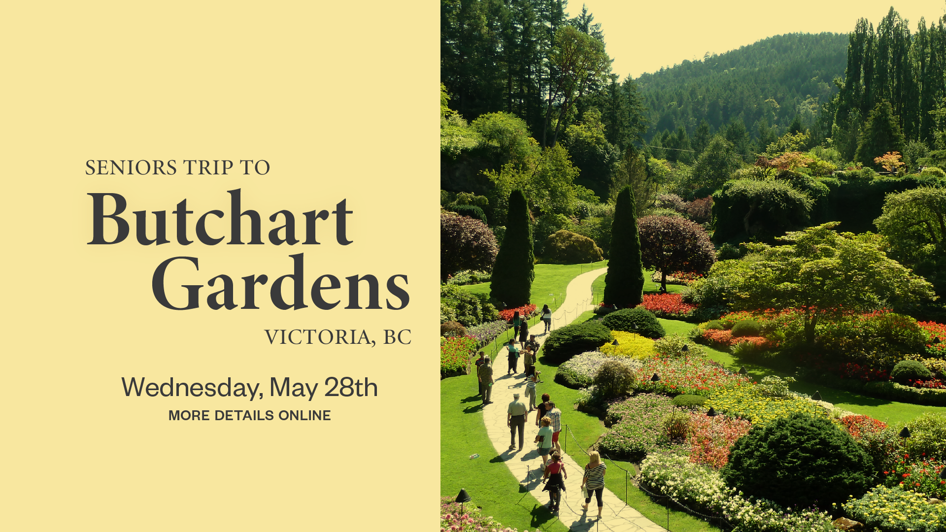 Seniors Trip to Butchart Gardens