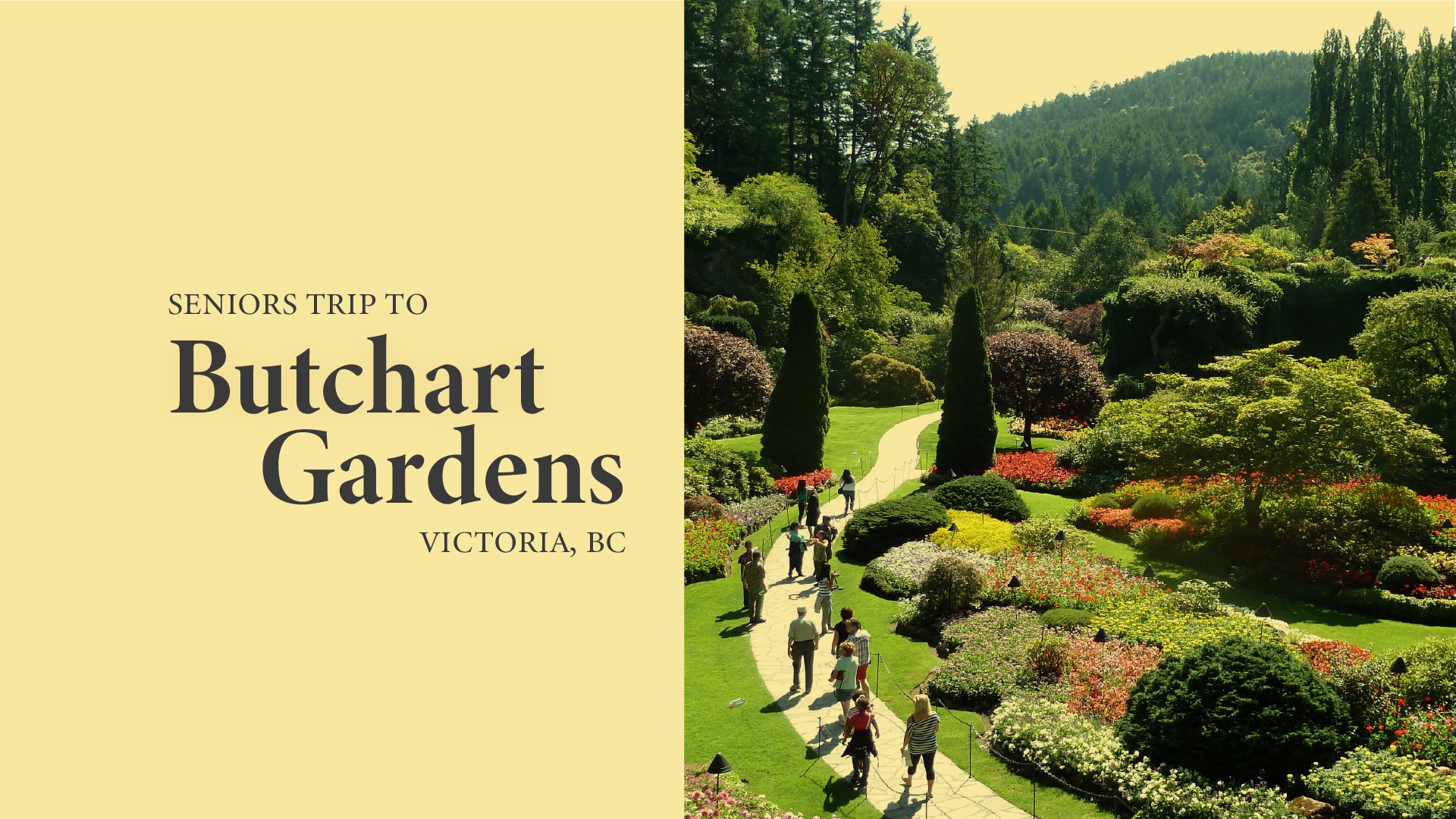 Seniors Trip to Butchart Gardens