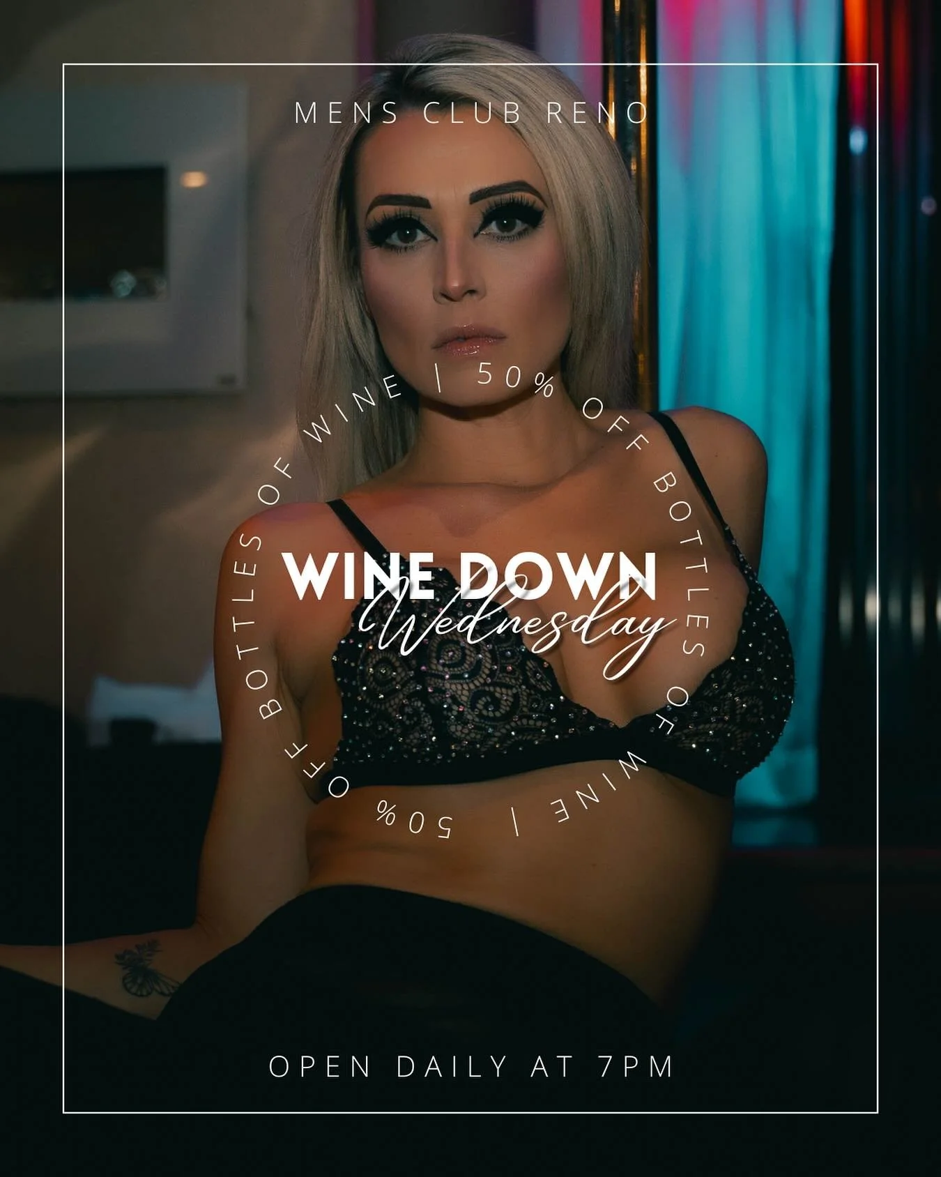 New dining specials… half off wine… what more can one ask for