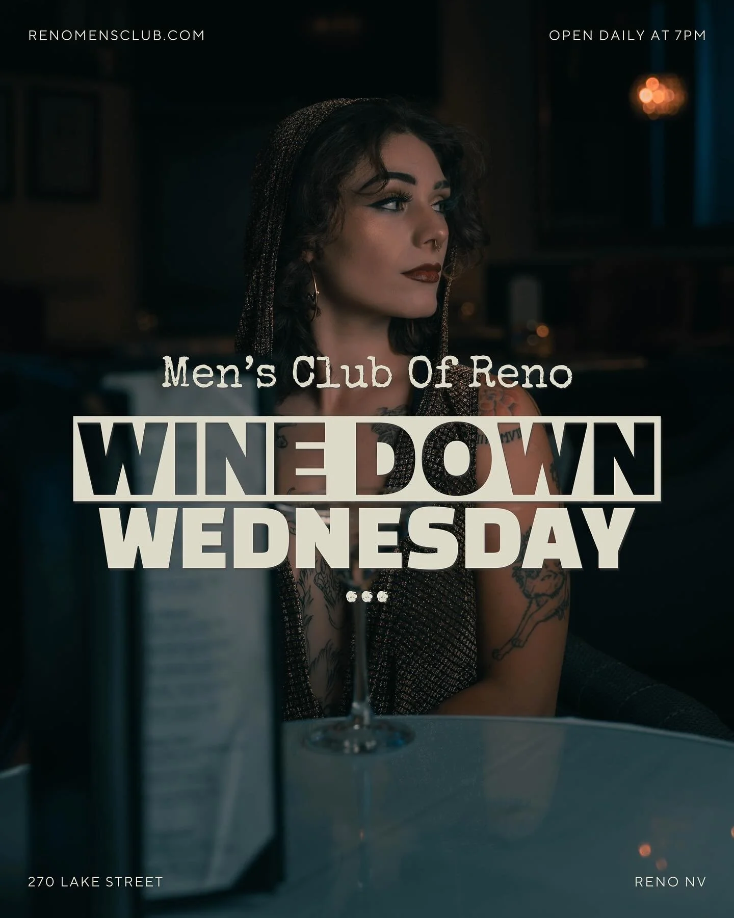 🍷✨ Wine Down Wednesday is here ✨🍷
Every Wednesday, enjoy 50% off bottles of wine and discover our brand-new weekly dining specials, crafted fresh by our kitchen.
Midweek has never tasted this good—join us tonight. 🥂
#WineDownWednesday #Men