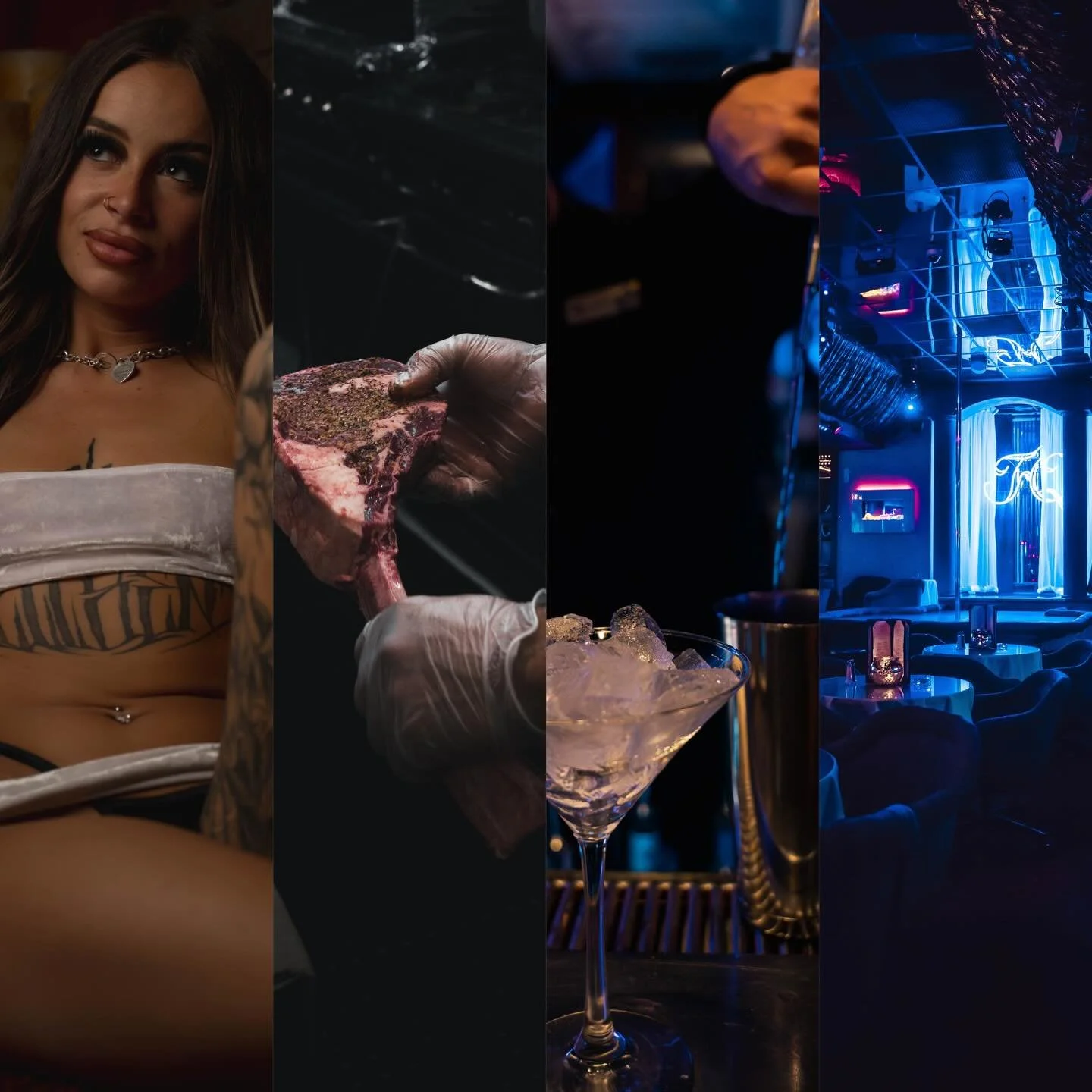 Come for the food and stay for the girls