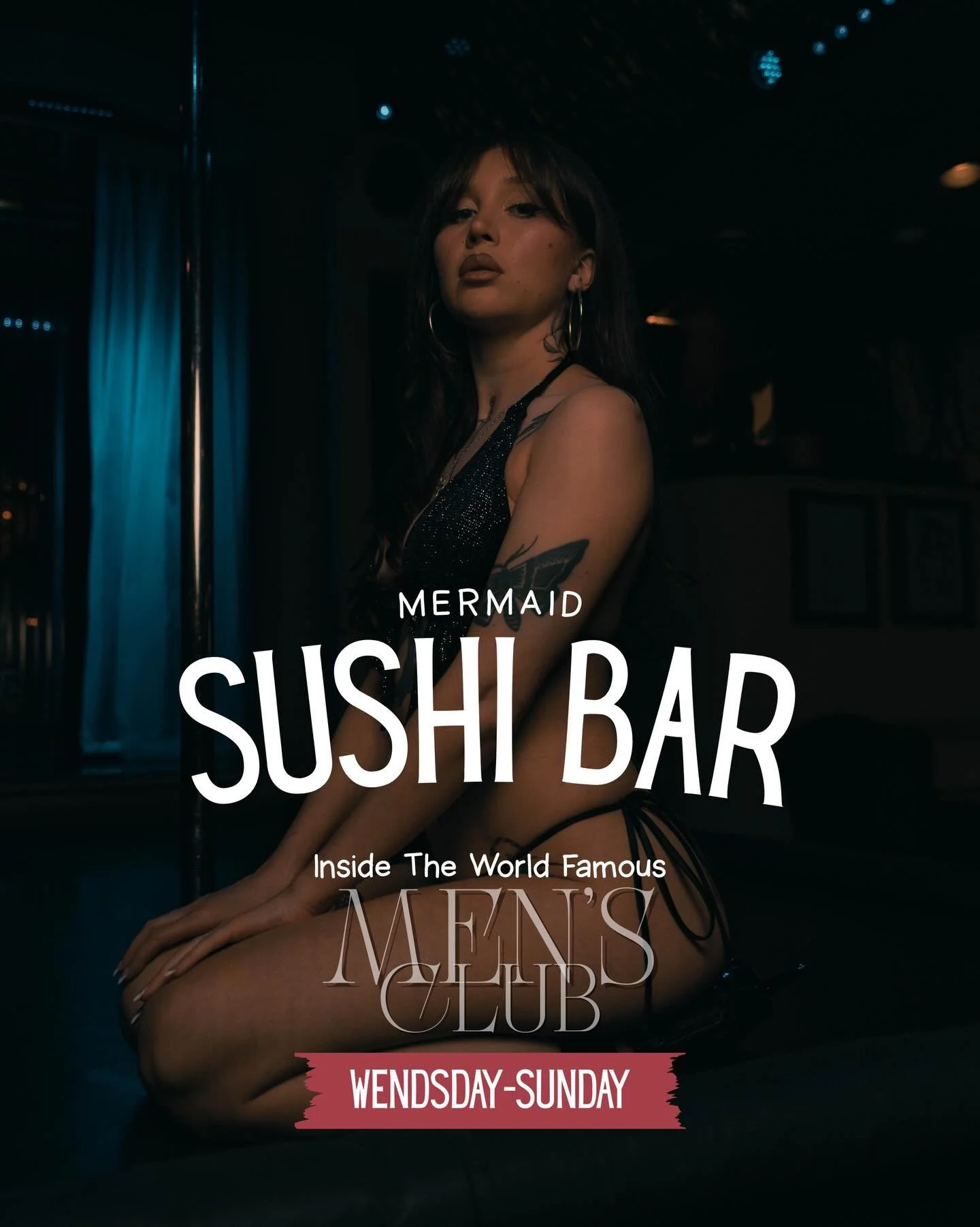 🍣 Mermaid Sushi Bar at the World-Famous Men&rsquo;s Club of Reno 🍣

Looking for late-night sushi in Reno? The Mermaid Sushi Bar inside the Men&rsquo;s Club of Reno serves some of the best sushi in Reno, fresh and available Wednesday through Sunday.