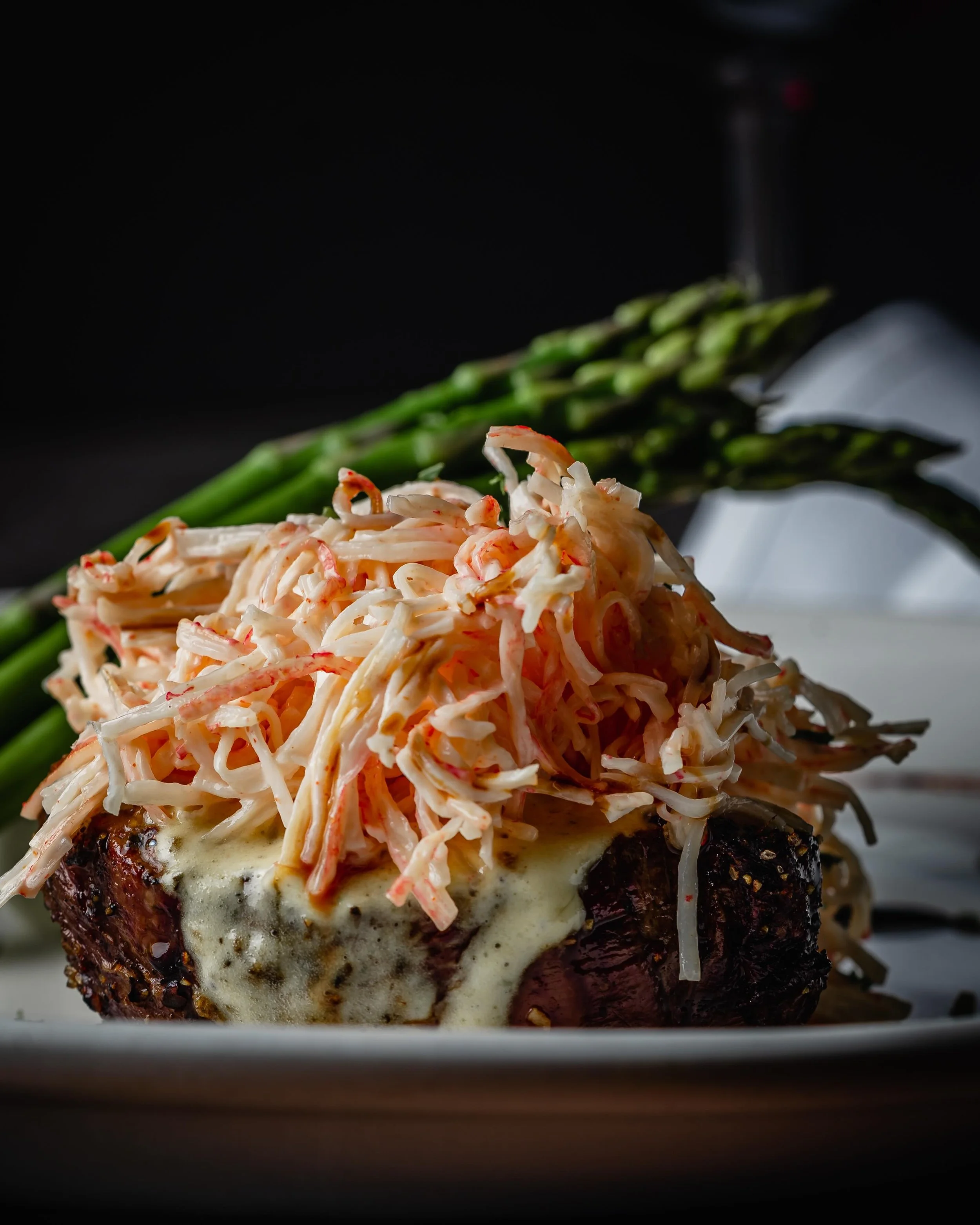 New Dining Specials
Entree Special- Filet Oscar
Appetizer Special- Carnitas
