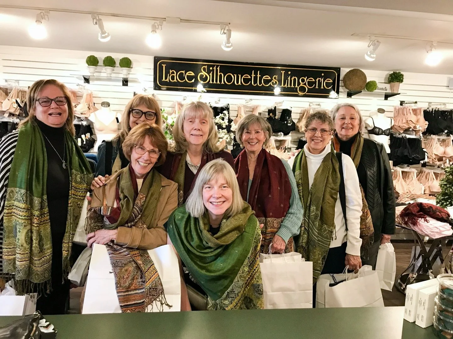 We had such a blast with these wonderful ladies at last Thursday&rsquo;s Girl&rsquo;s Day Out event. We donated a Girls Day Out prize to the NAMI Mercer organization, and Sheri was the winner! 

We are so happy she brought along her best girlfriends 