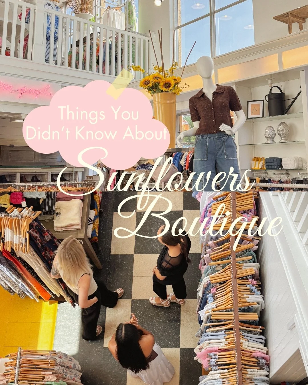 Let us reintroduce ourselves! 

Welcome to Sunflowers Boutique, your go-to stop for effortless style in the heart of Cape May.

#capemayshopping #capemaysummer #capemaycoastal #sunflowersboutique #capemaynewjersey