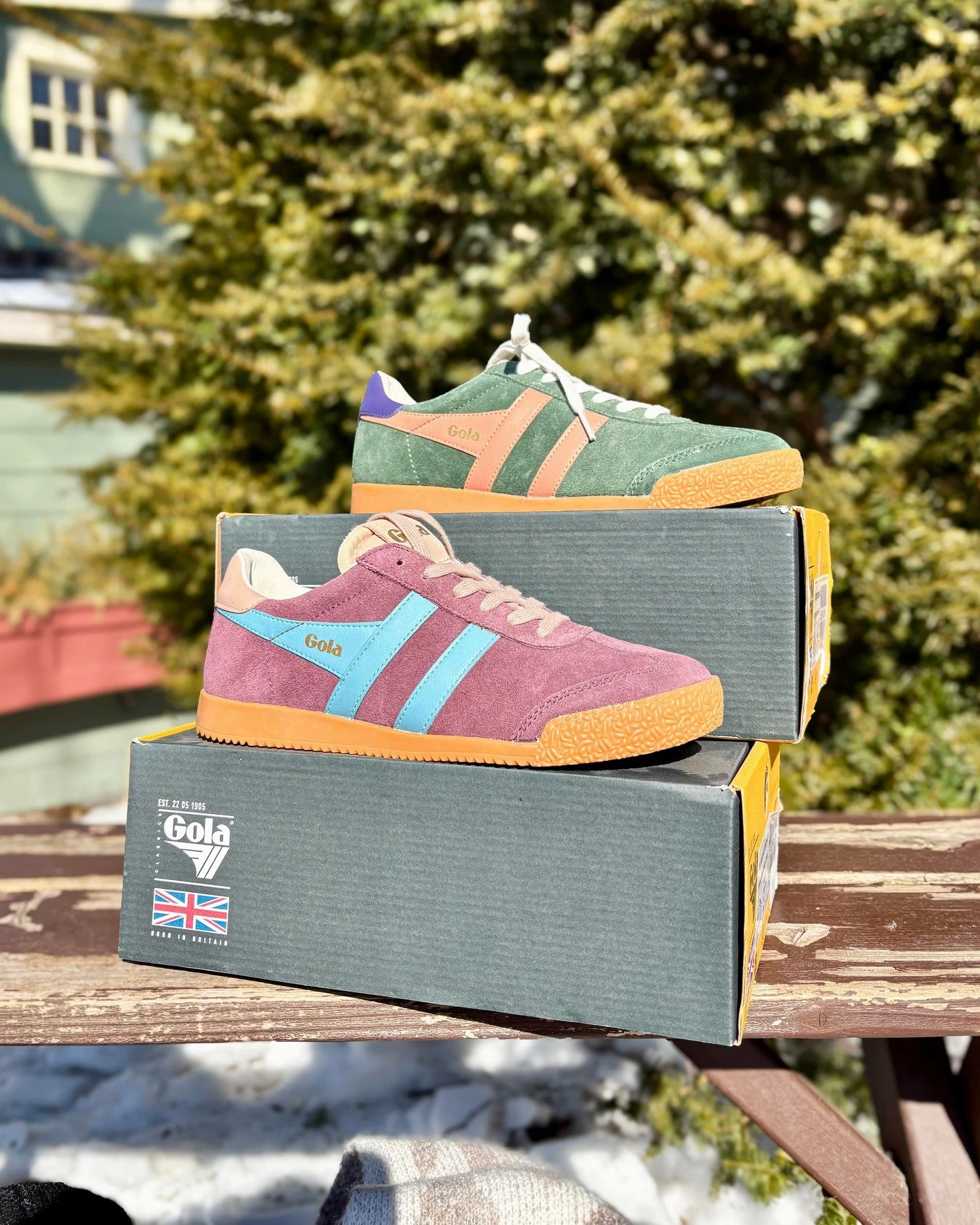 It&rsquo;s getting warmer&hellip;☀️

Step into spring with colorful Gola sneakers from Sunflowers 🌻 

#Gola #SpringShoes #SunflowersBoutique #PeddlersVillage #SpringIsComing