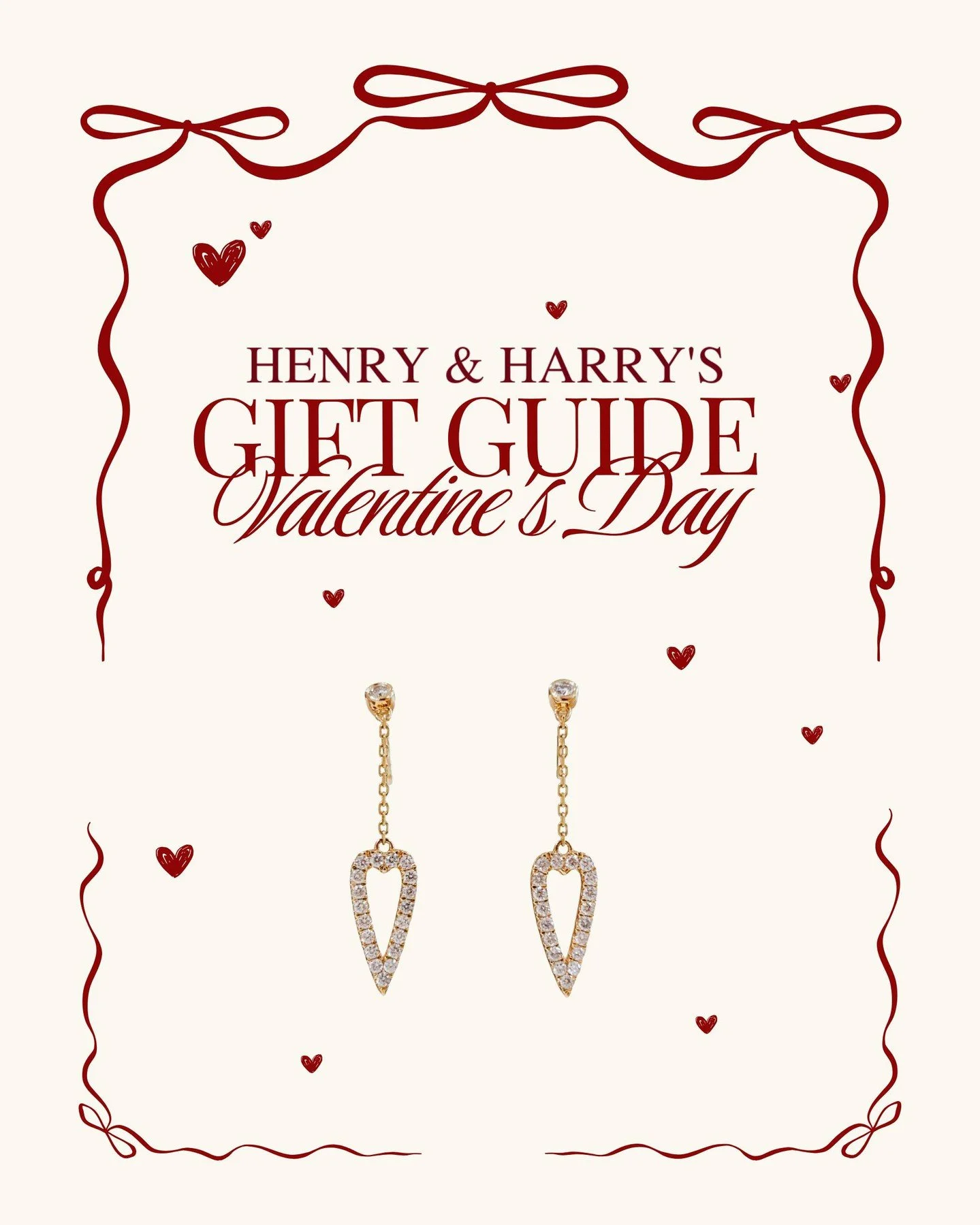 Valentine&rsquo;s Day is coming!💘 

To make gifting easy, we&rsquo;ve put together the perfect gift guide just for you. All of these options are available at Henry &amp; Harry&rsquo;s right now. 

Make this valentine&rsquo;s day unforgettable!

#cap