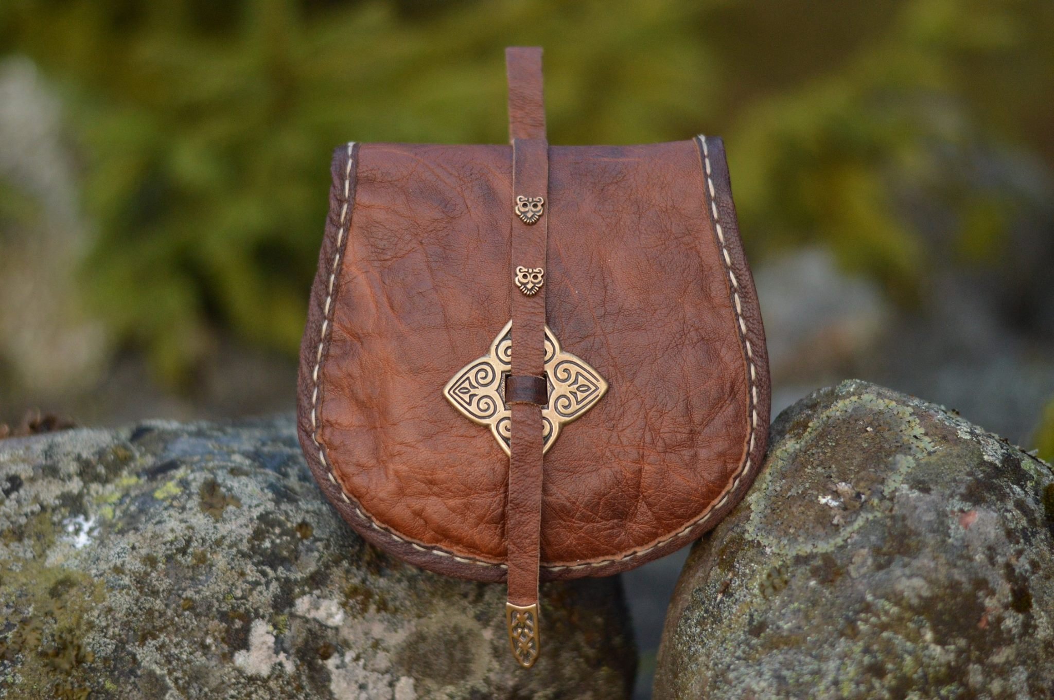 Viking belt pouch
