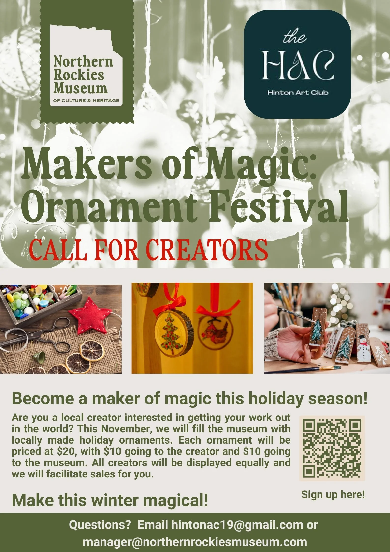 Makers of Magic: Ornament Festival