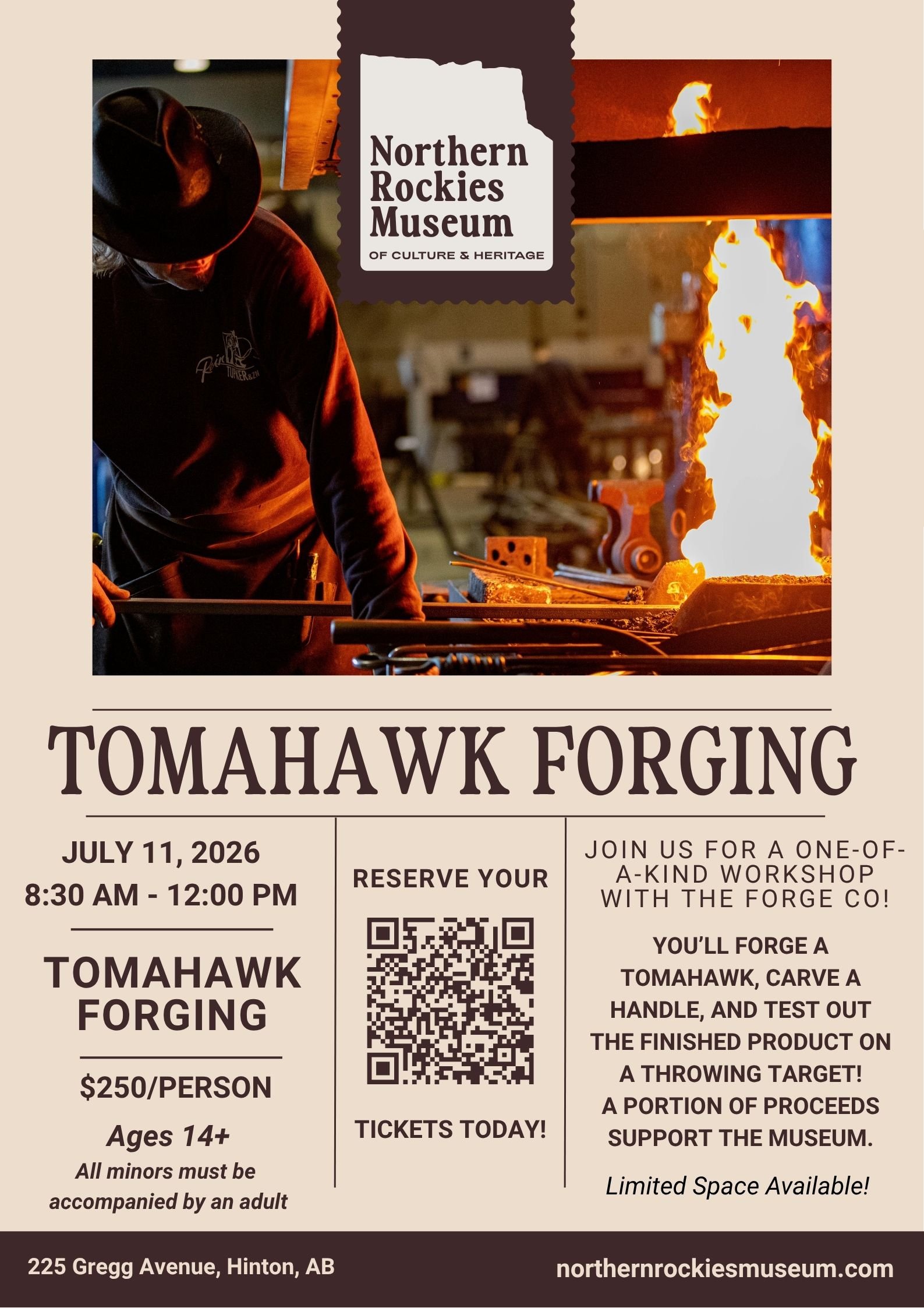 Tomahawk Forging Workshop