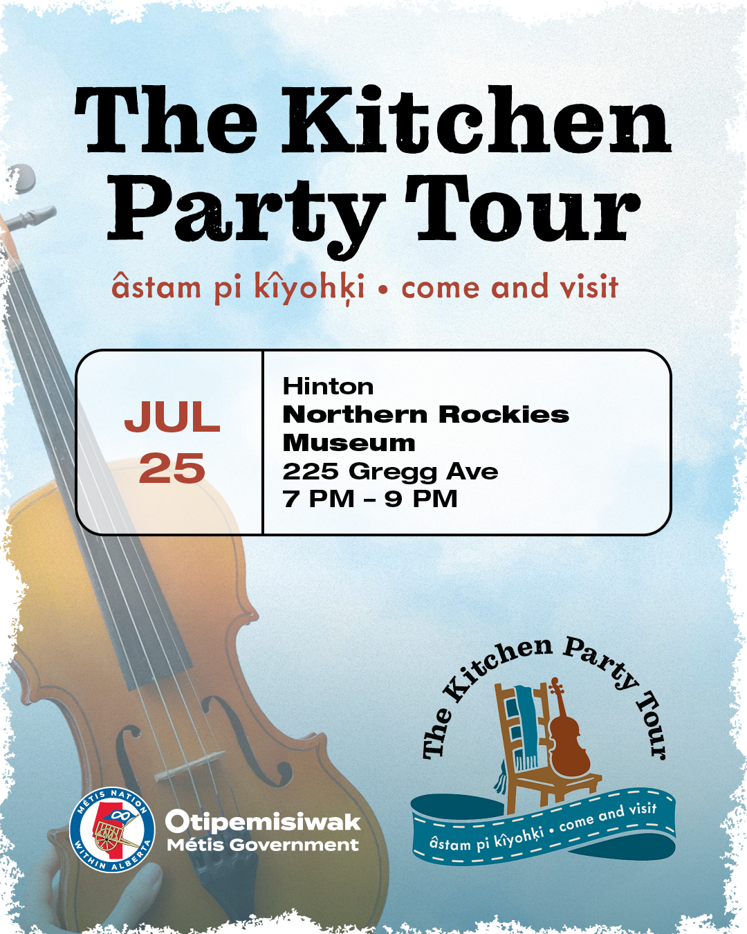 Kitchen Party Tour: Otipemisiwak Métis Government