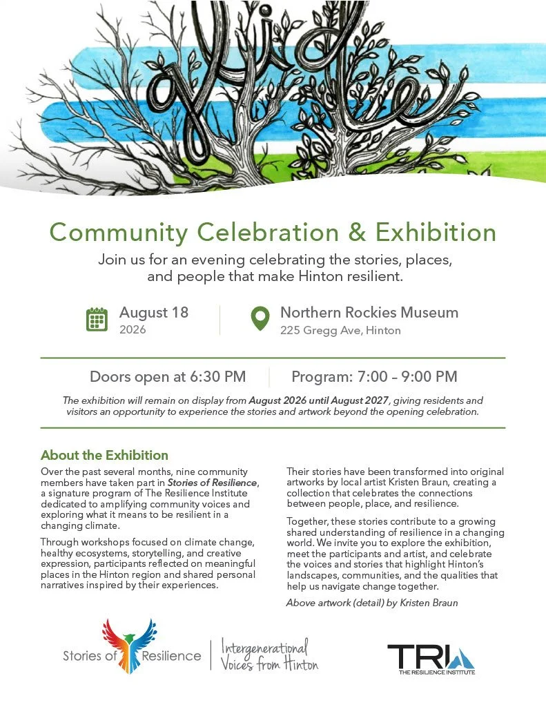 Stories of Resilience Exhibit Launch