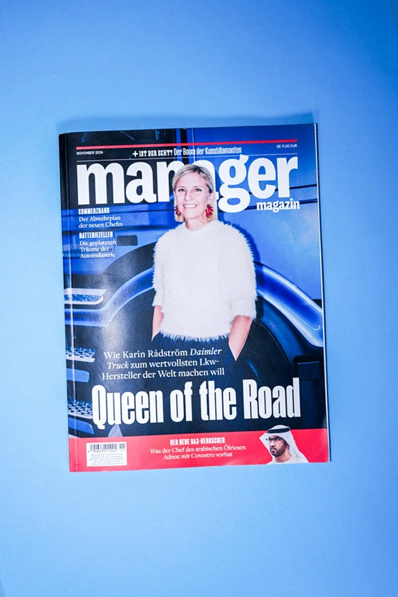 CEO Daimler Trucks Karin Radstoem for Manager Magazin