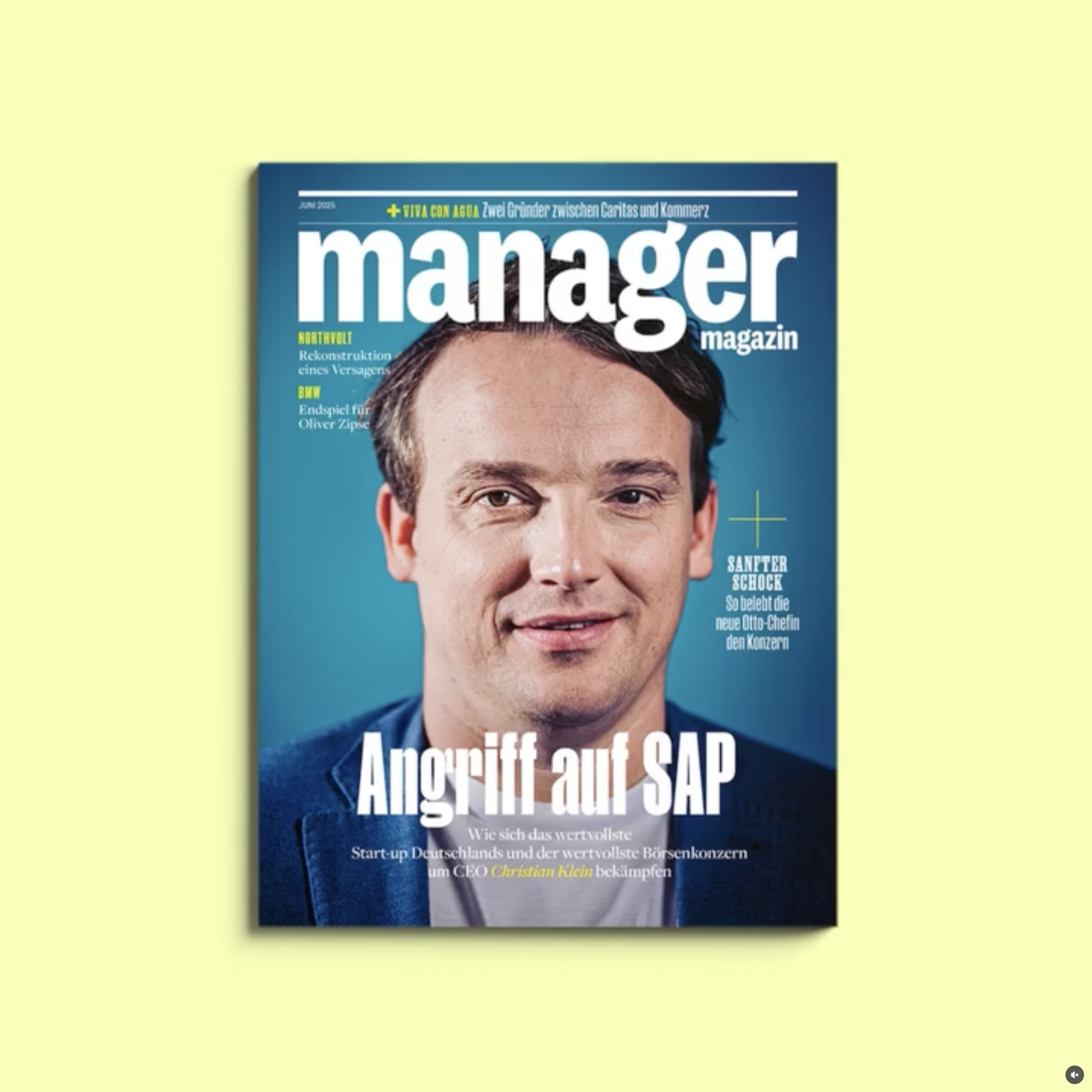 CEO SAP for Manager Magazin