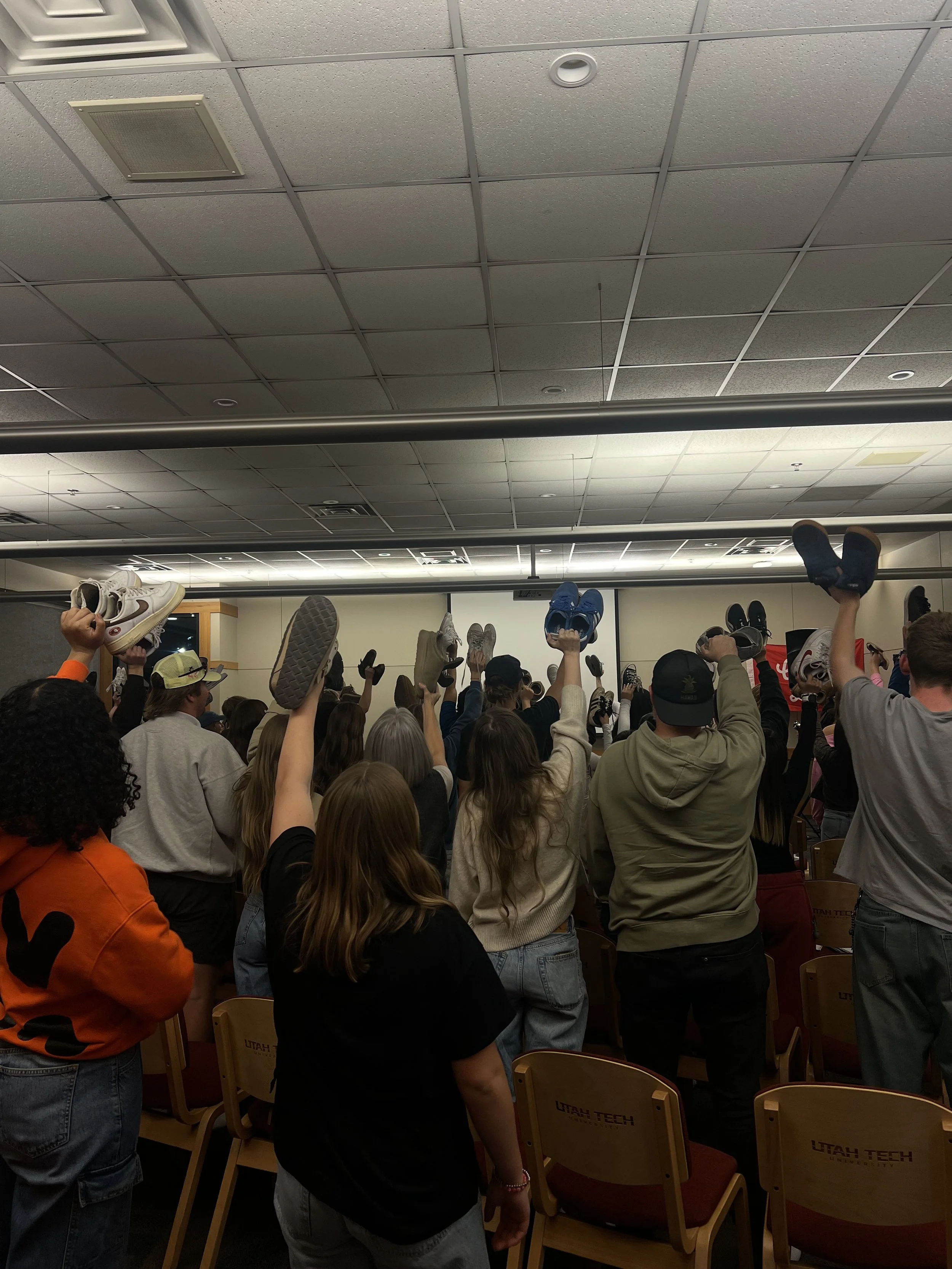 Utah Tech Students Getting Commisioned to Share The Gospel