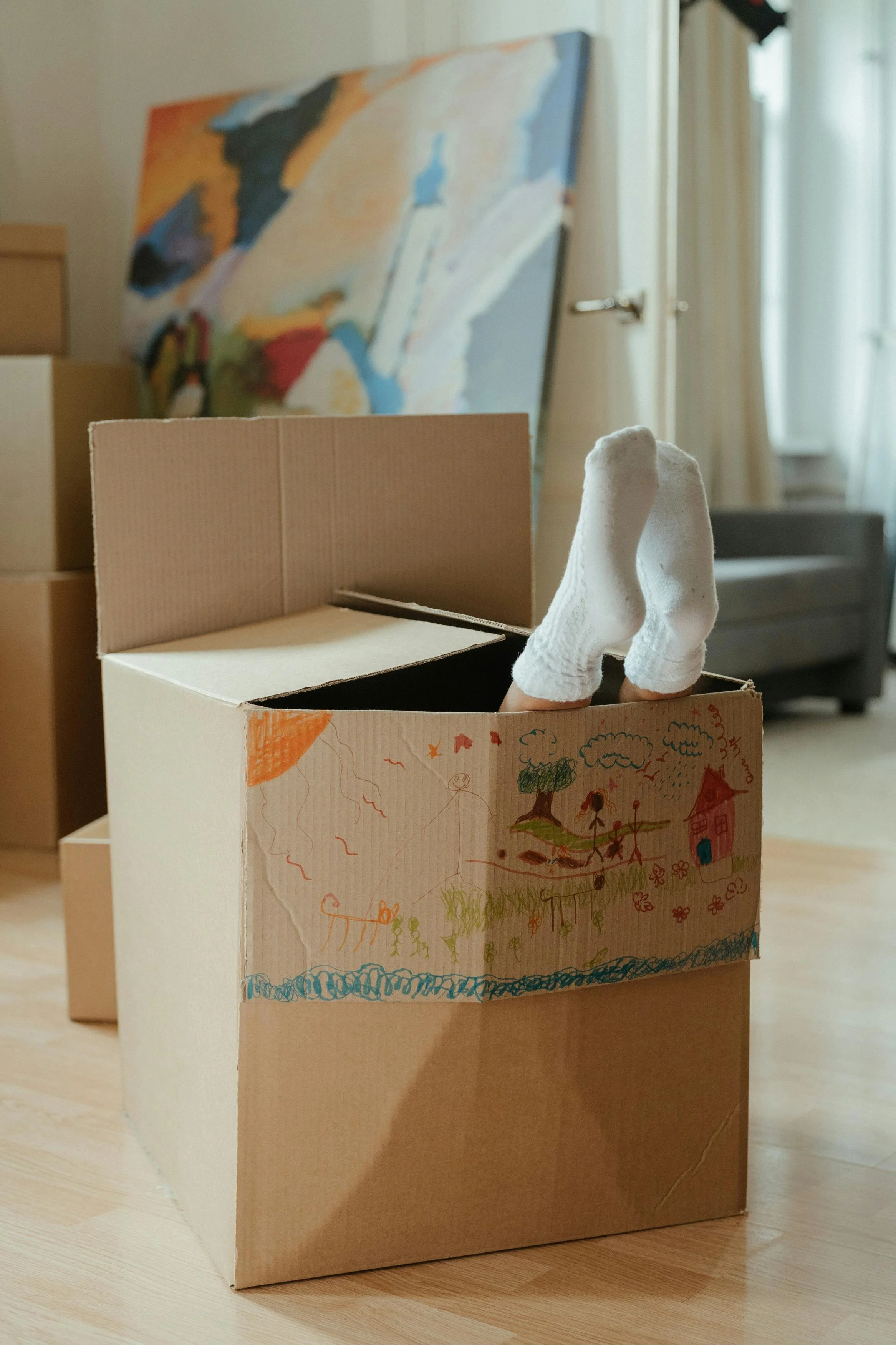 Let's Build a Cardboard Box City