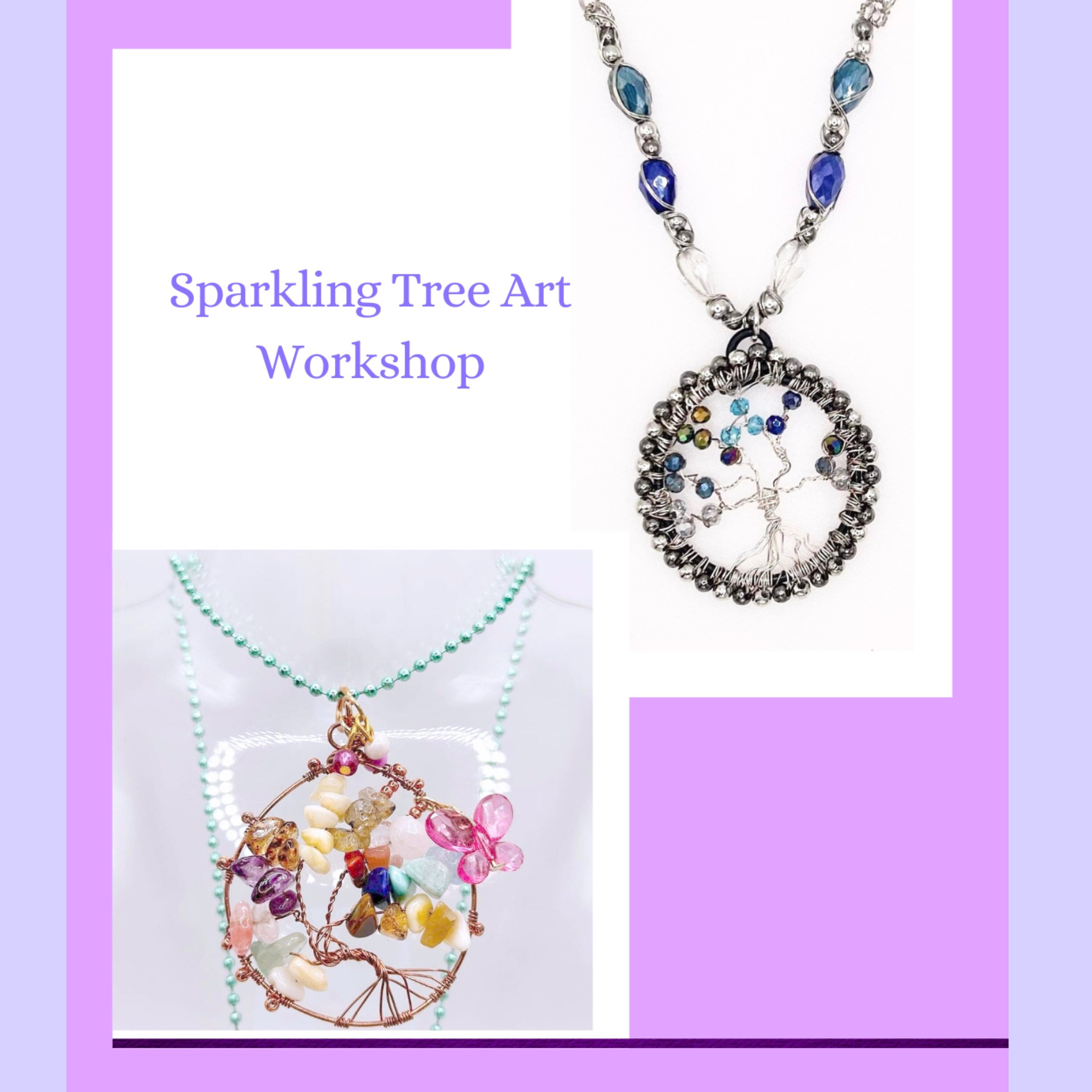 Sparkling Tree Art Workshop