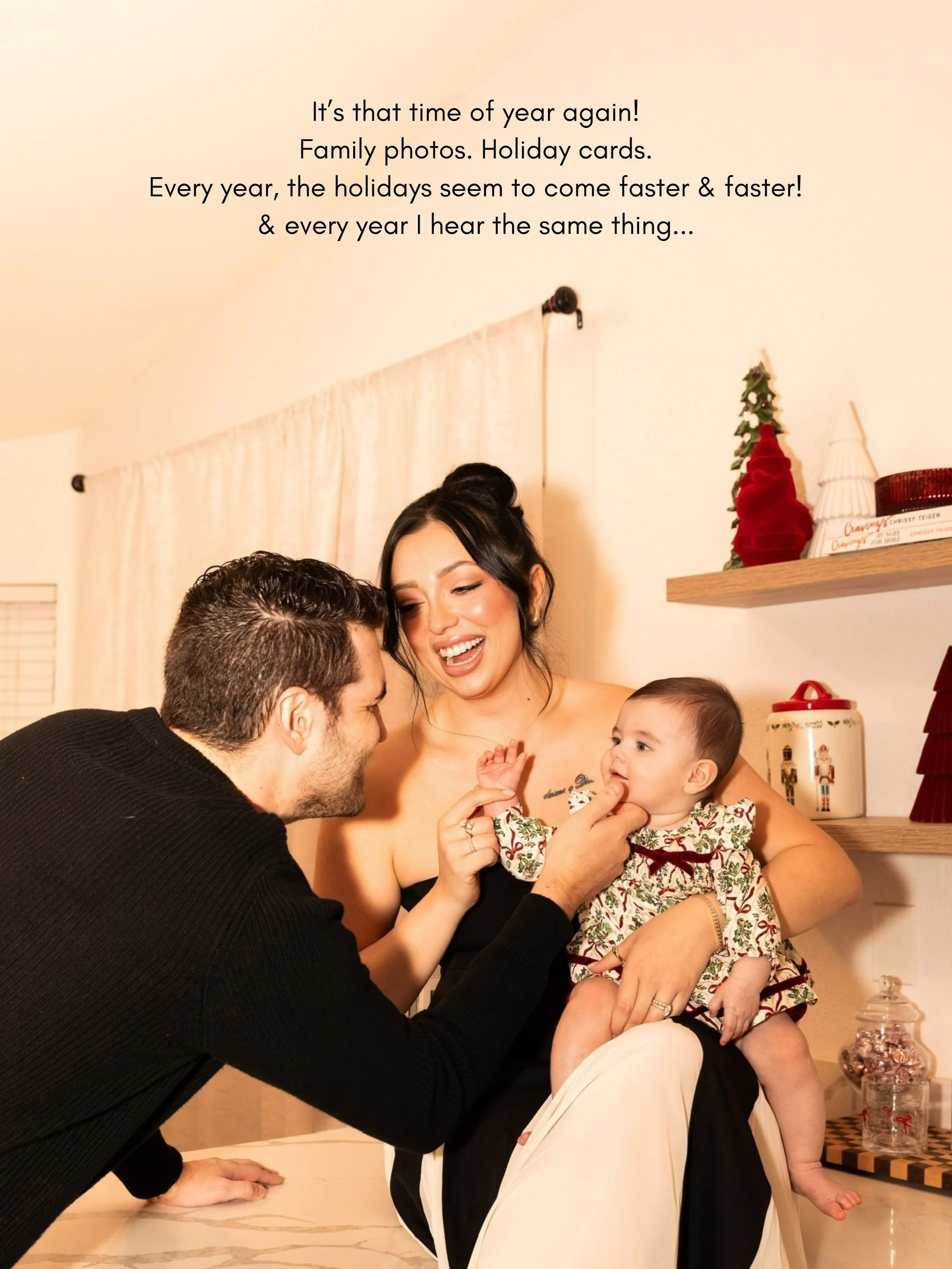 Consider this your reminder to take the family photos this year. 🤍

Not just for the Christmas card, but for you. For the photos that will live on your walls, get passed around at family gatherings, and become more meaningful as the years go by.

Wh