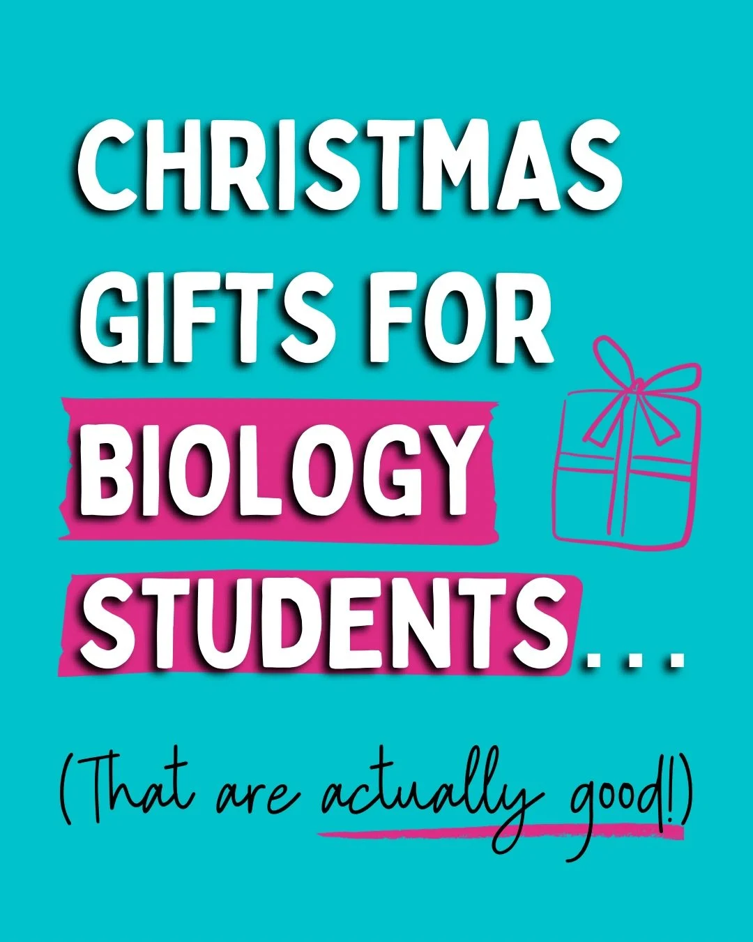 Stuck on what to buy your favourite Biologist this Christmas? 🎄 🧬

My Christmas gift guide is here for you! 🎁 

Whether you&rsquo;ve got an A-Level or GCSE Biology student in your life, someone a little younger, or just someone who&rsquo;s fascina