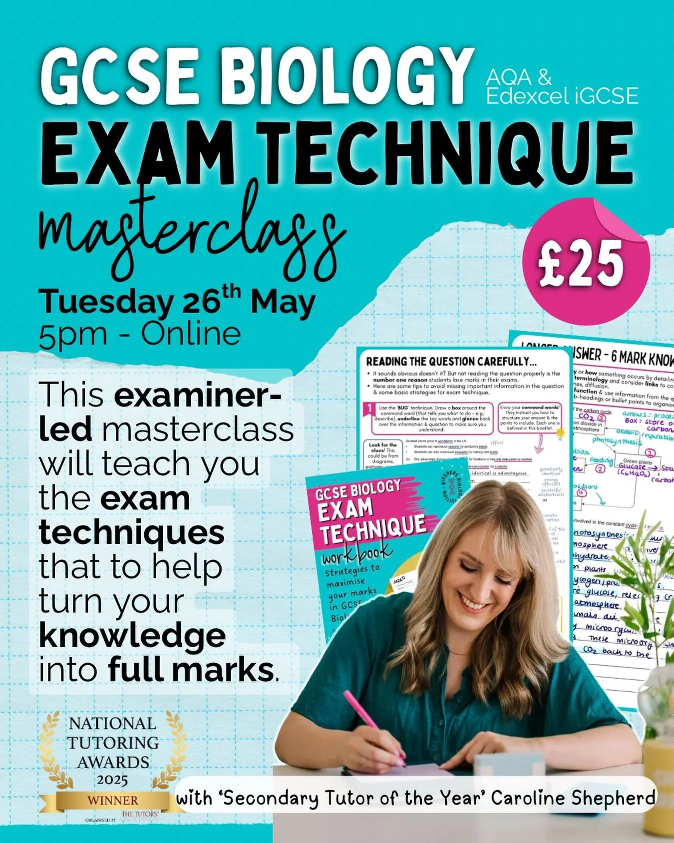 GCSE Biology students, I really wanted to create something that would help you in the run up to Paper 2&hellip;

Because doing more past papers doesn&rsquo;t always help if nobody&rsquo;s taught you how to actually answer the questions properly in th