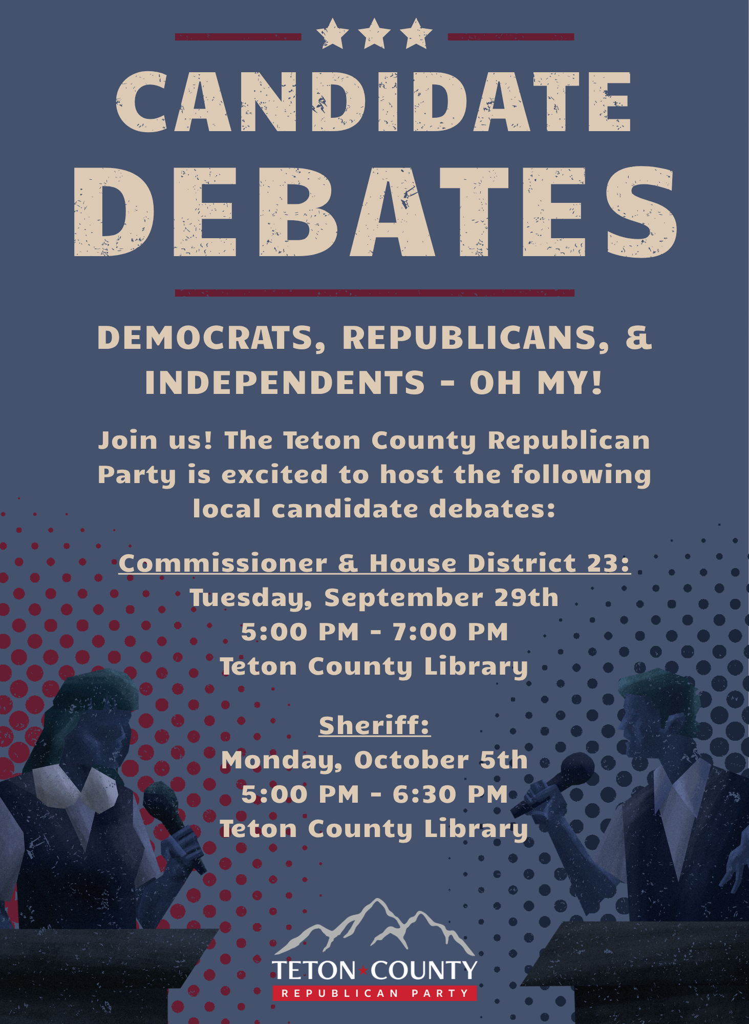 TCRP Debates - Commissioner & House District 23