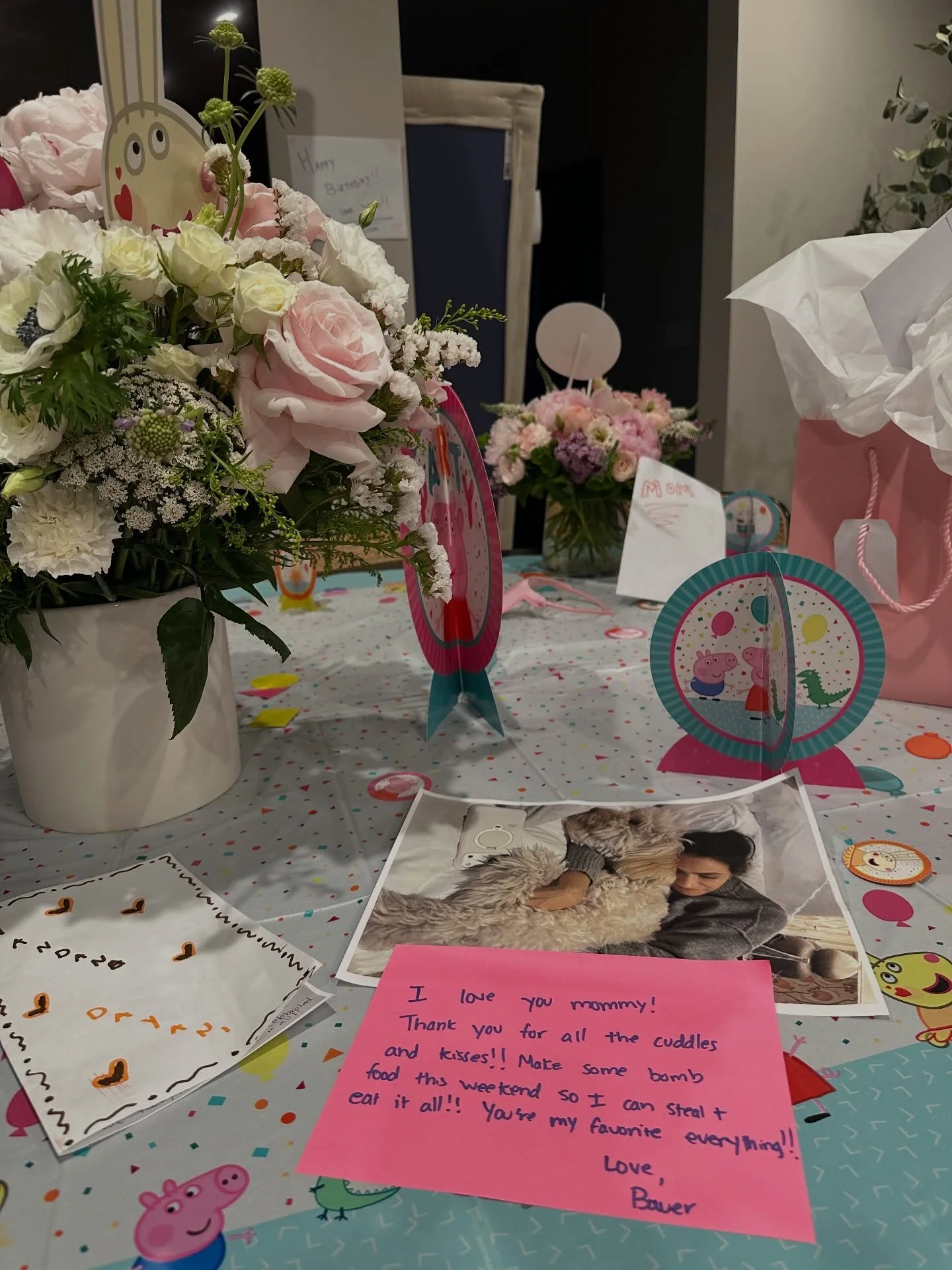 A perfect birthday. Sal&rsquo;s dinner - my favorite. Morning surprises from the kids. Breakfast at Great White. New office visit with Joe&rsquo;s pizza on the floor. Shabbat with the people I love most and 18 of us off to see Devil Wears Prada after