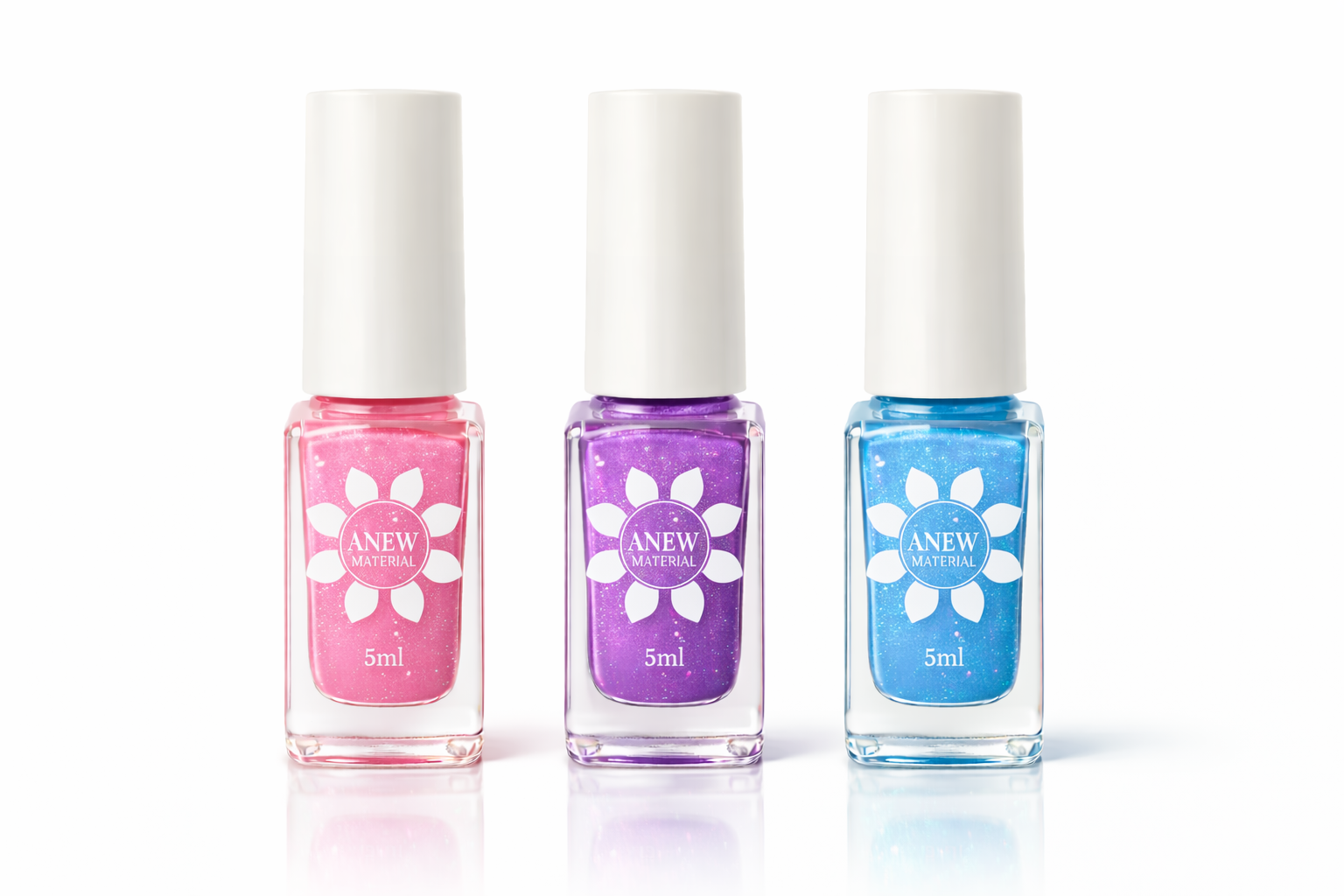 (3-Pack) Kid Safe Nail Polish