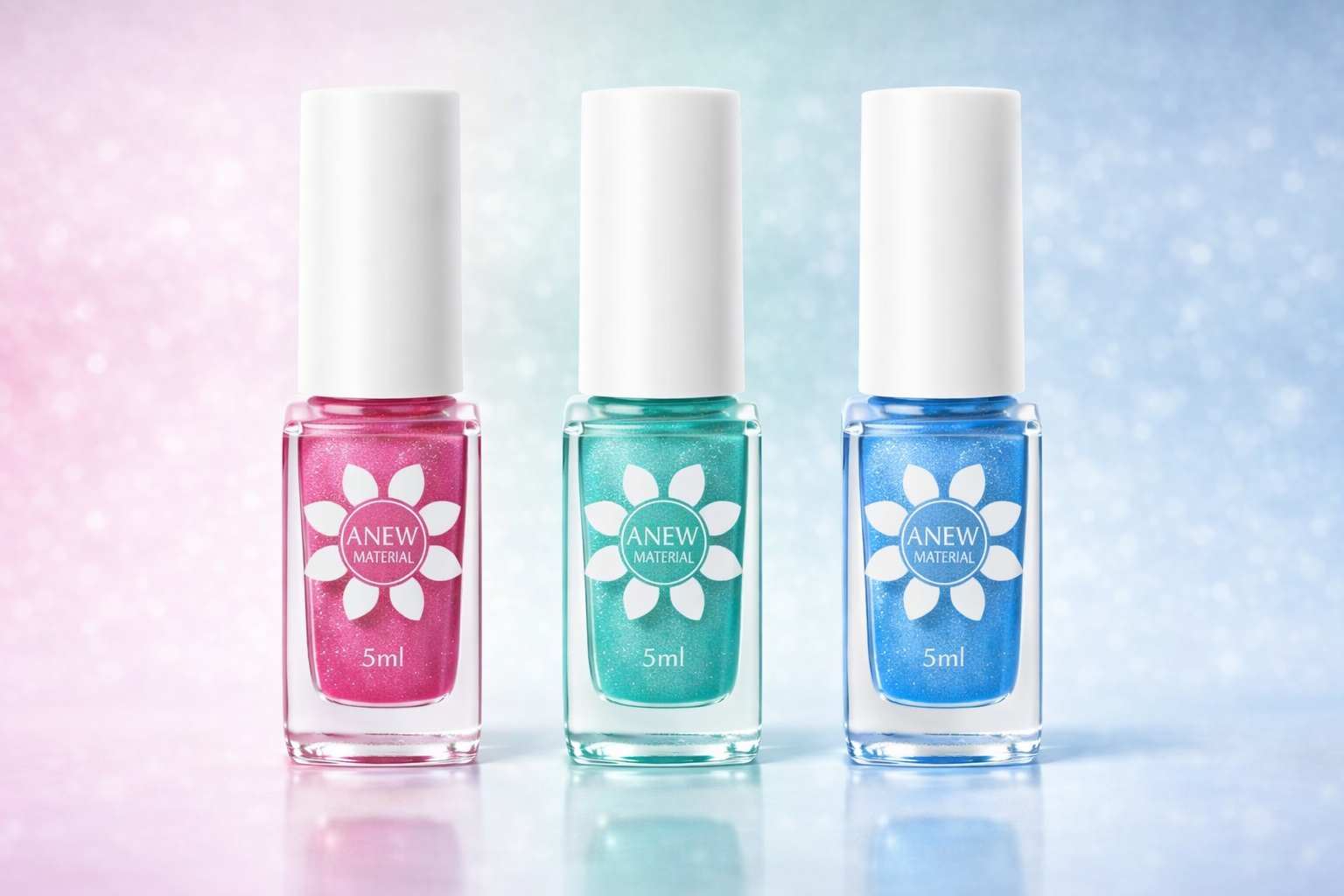 (3-Pack) Kid Safe Nail Polish