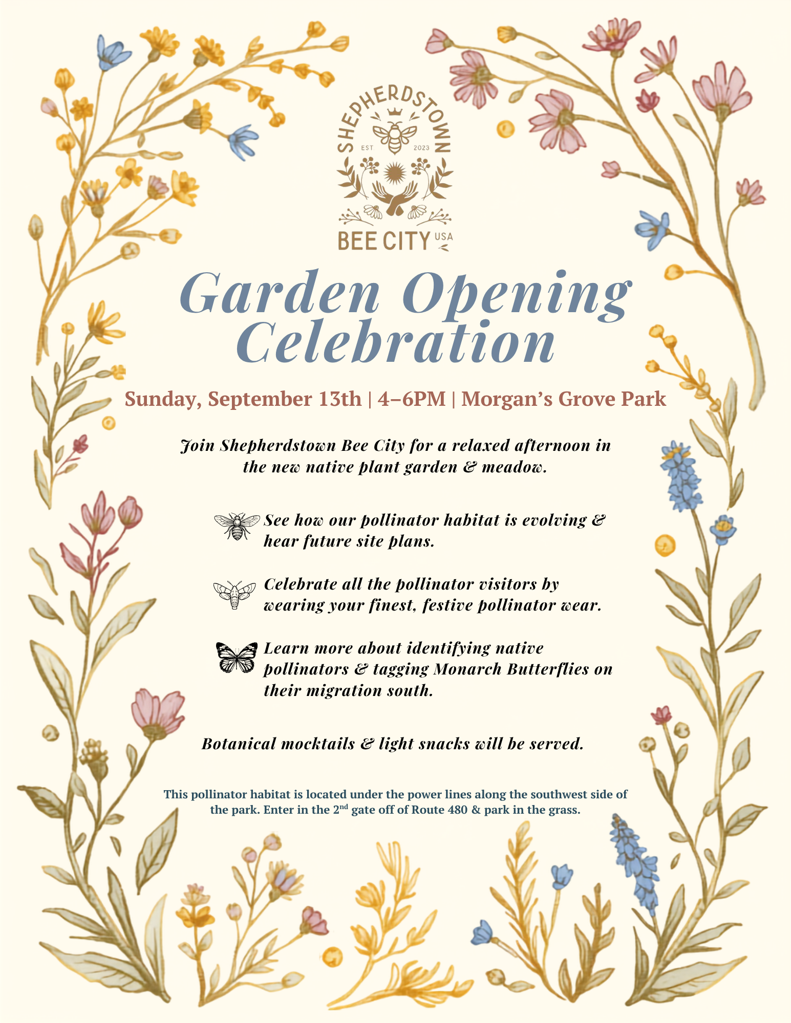 Garden Opening Celebration