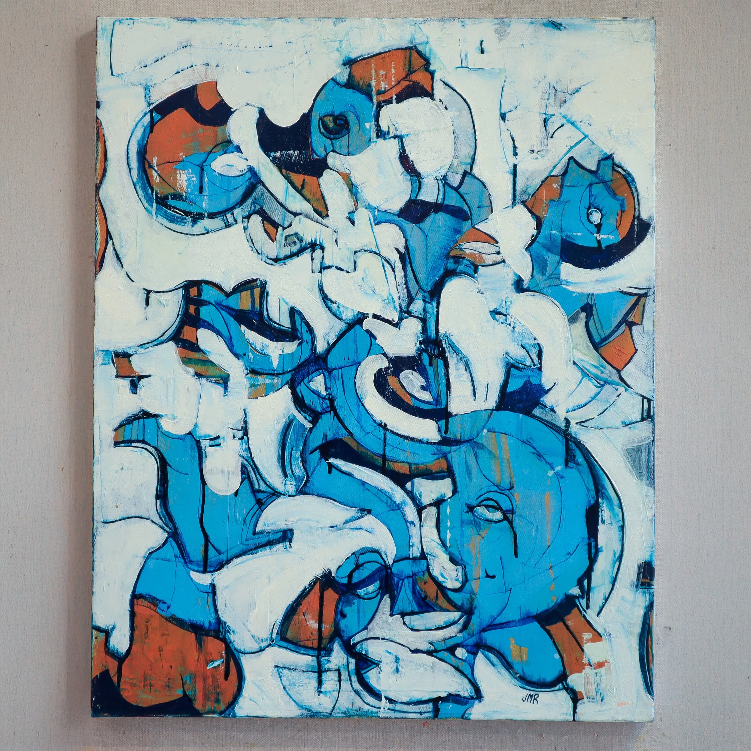 Blue Composition No. 2