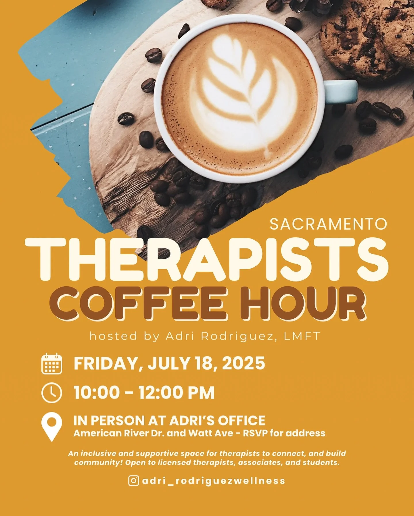 This is not the kind of networking event where we pretend the world isn&rsquo;t falling apart. This is the kind where we talk about the joys and the hard parts of doing this work, this is where you can show up exactly as you are.

I cancelled last mo