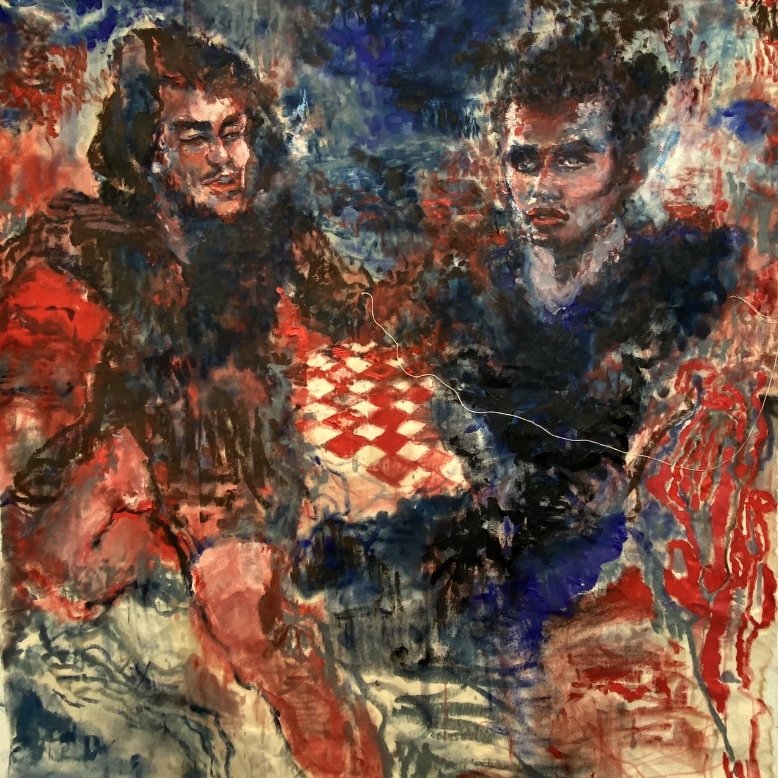 CHESS PLAYERS
2020
Oil on canvas
100x100cm