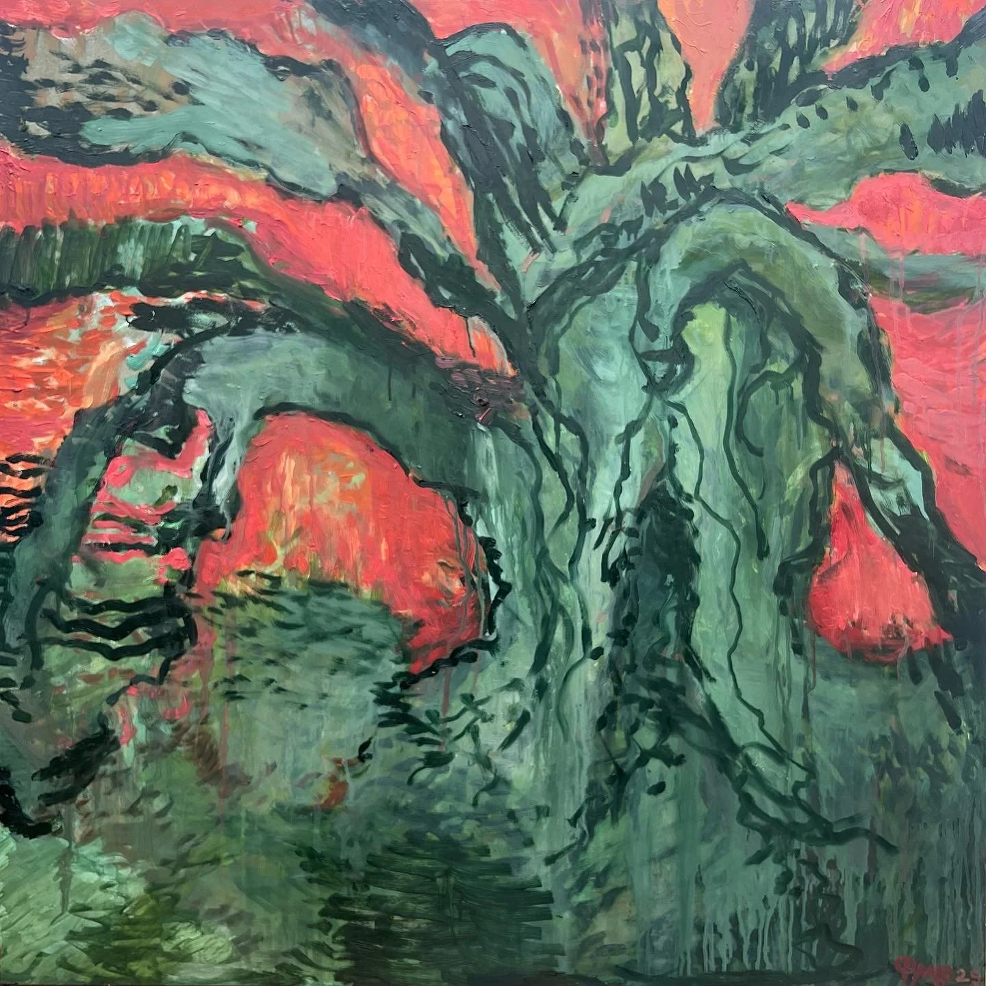 DOORWAY
2025
Oil on wood
120x120cm