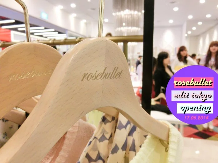 Rosebullet store merchandise branding