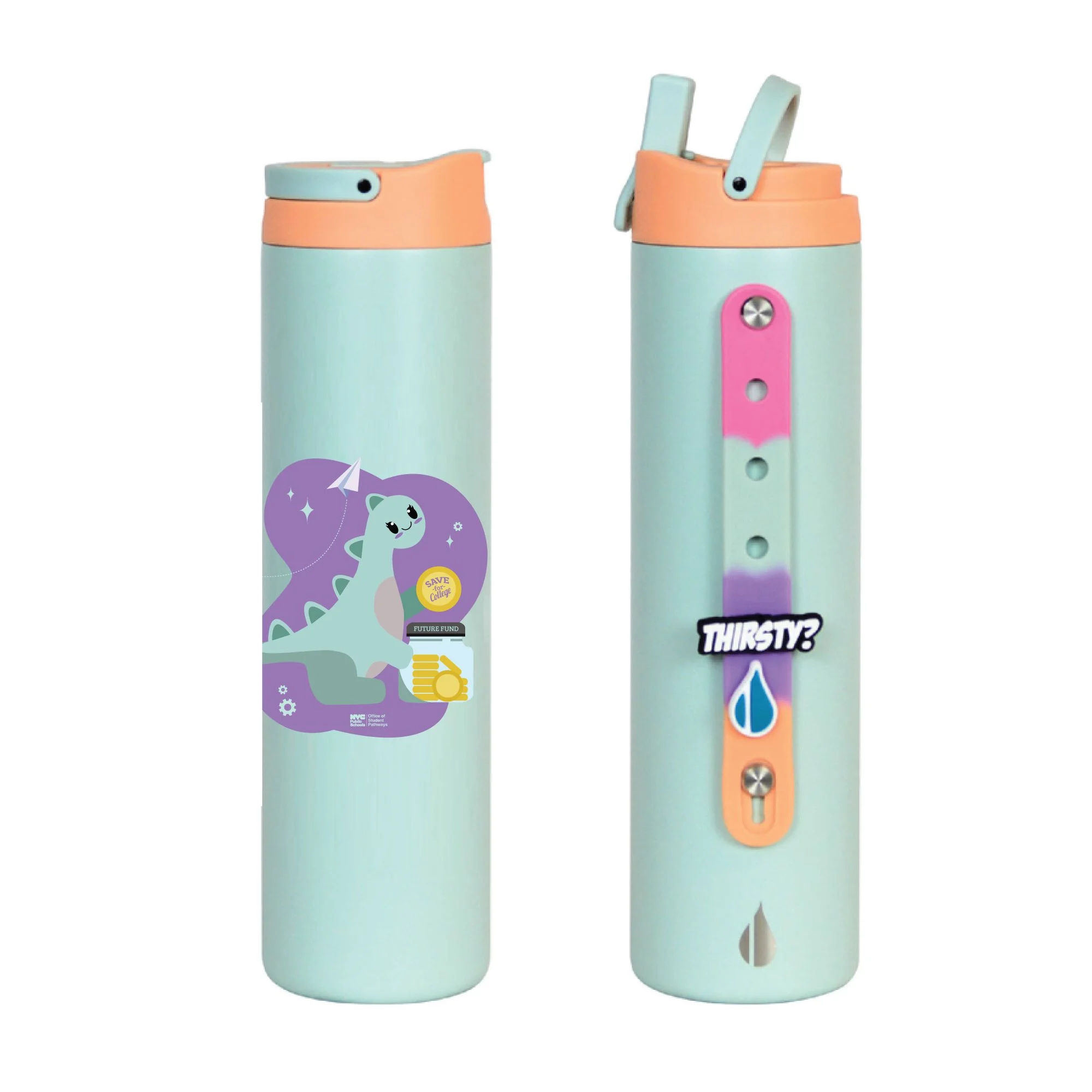 Custom water bottle