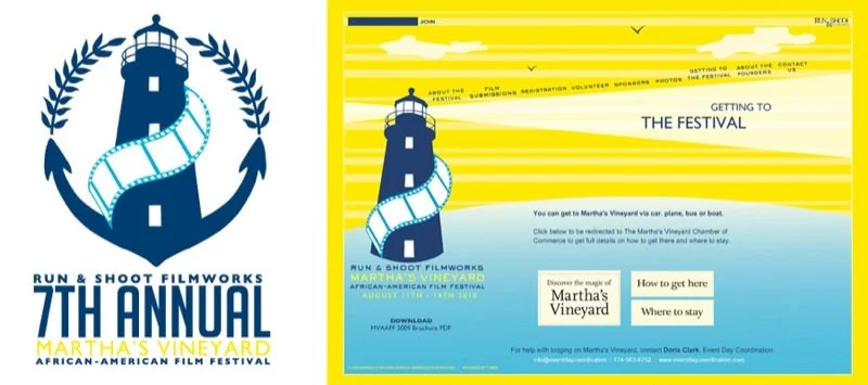 Marthas Vineyard African American Film Festival 7th annual logo