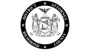 Richmond County District Attorney seal in black text on a white background.