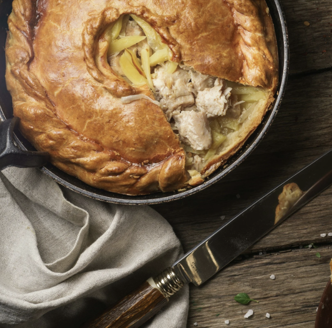 Chicken or Mushroom Pot Pie