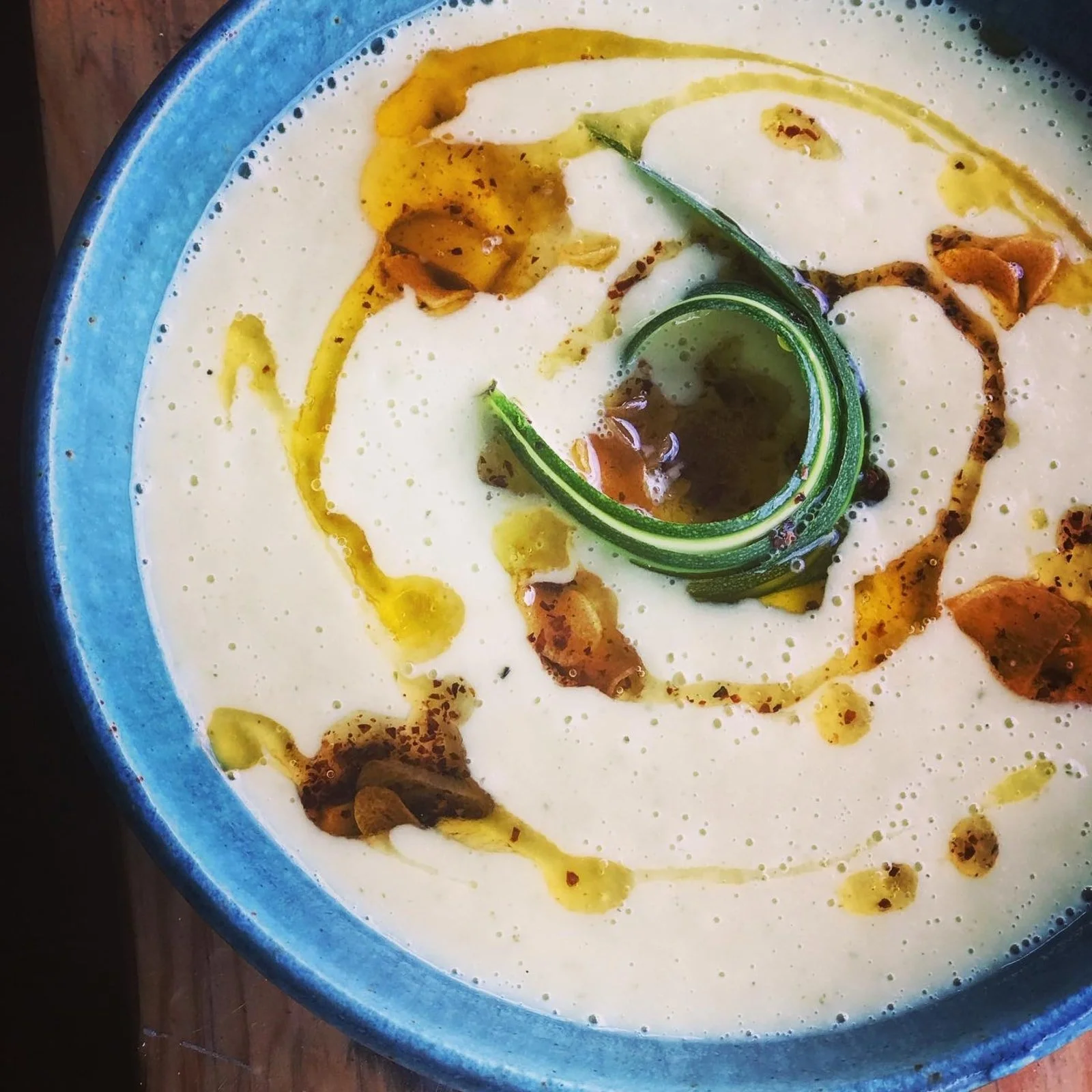 Creamy Zucchini and New Potato Soup